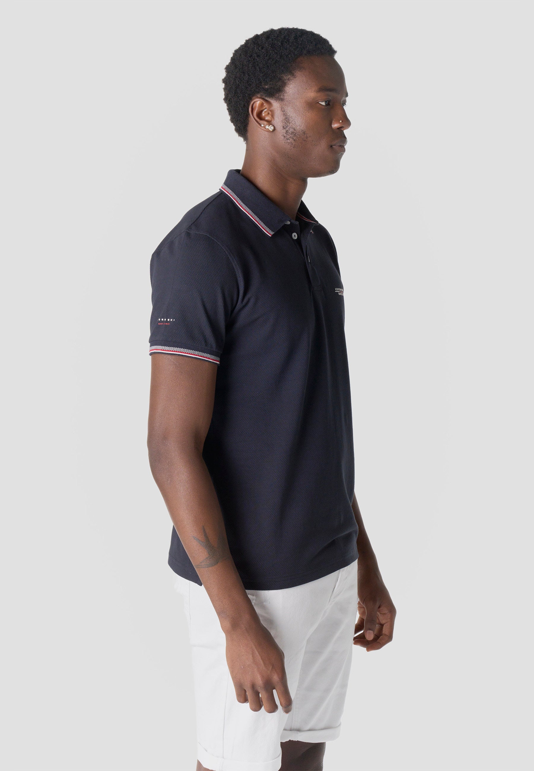Polo Hombre Manga Corta Náutico Algodón – Koroshi 2611PC26