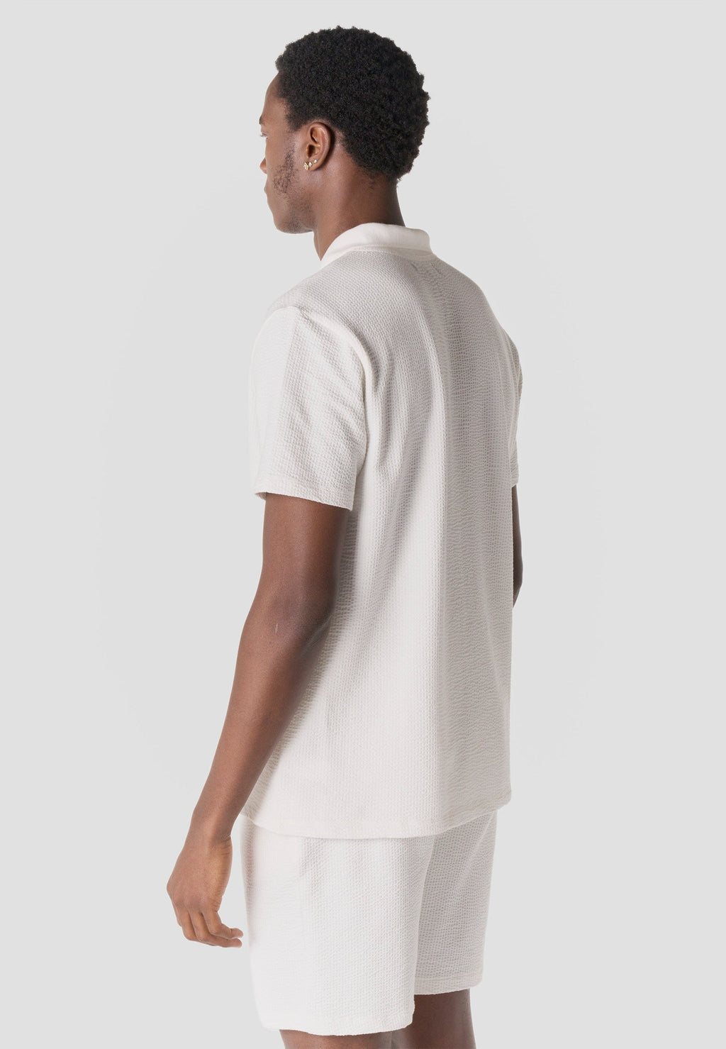 Polo Hombre Manga Corta Oversize Cuello Abierto Algodón – Koroshi 2611PC38