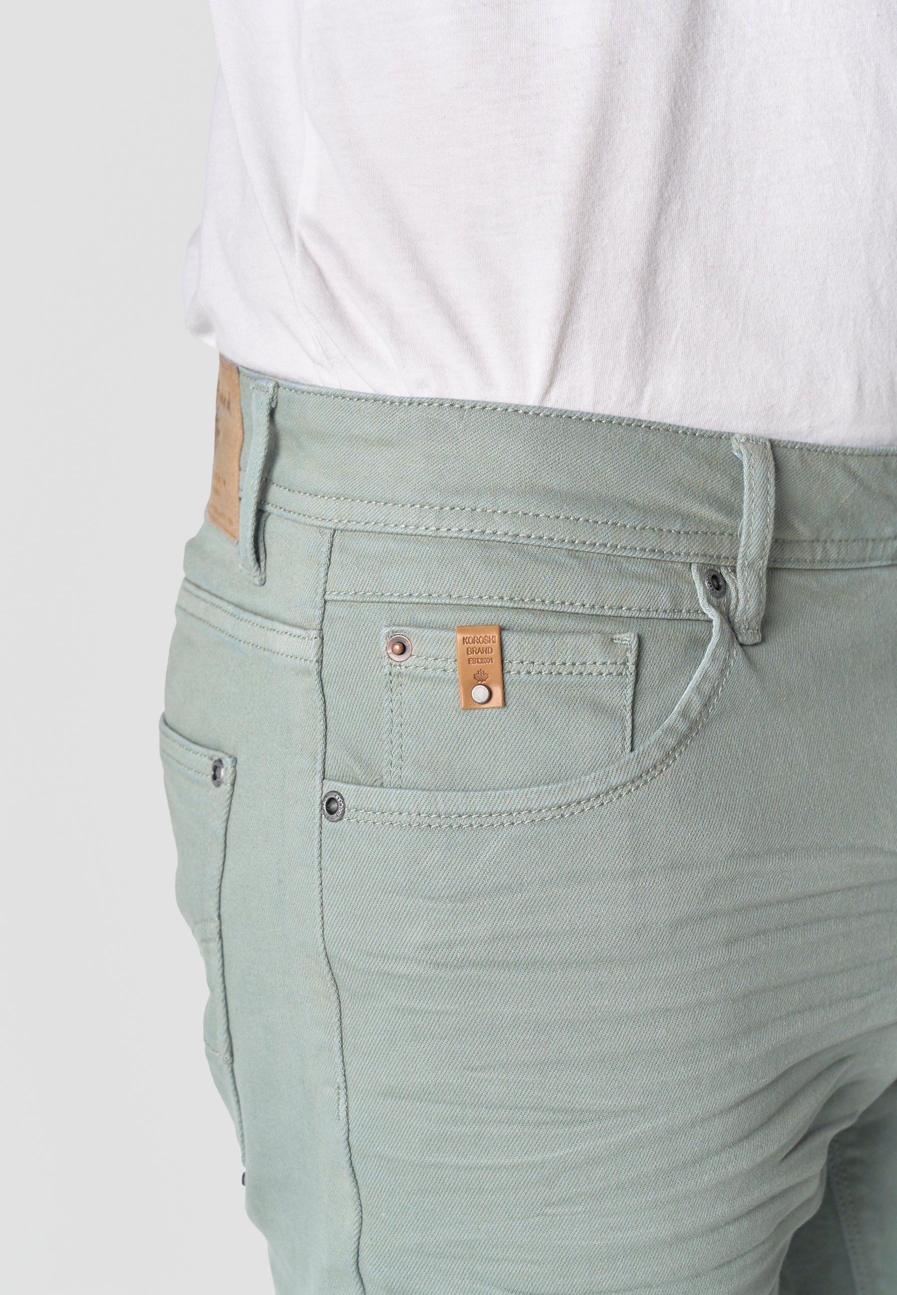 Bermuda Hombre Jeans Algodón Regular – Koroshi 2611PS00