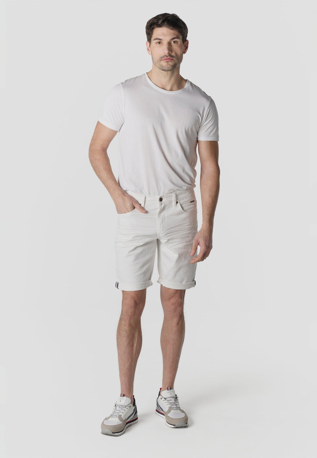 Bermuda Hombre Algodón Regular 5 Bolsillos – Koroshi 2611PS01
