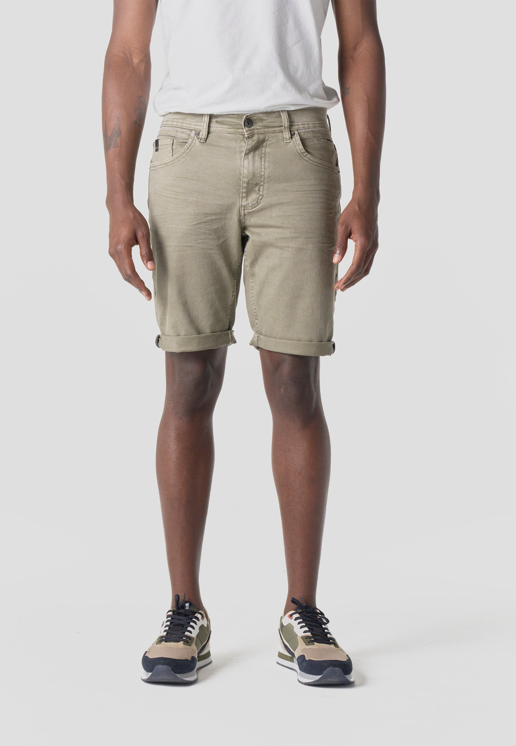 Bermuda Hombre Algodón Regular 5 Bolsillos – Koroshi 2611PS01