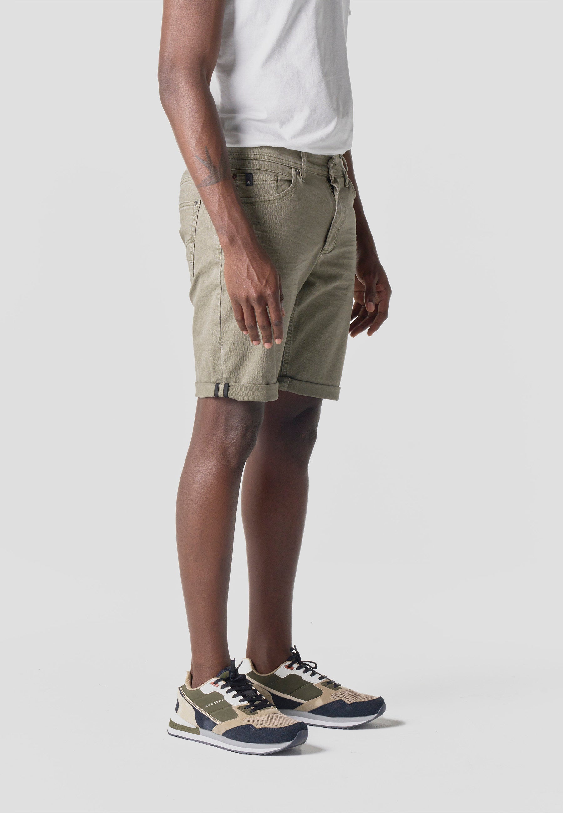 Bermuda Hombre Algodón Regular 5 Bolsillos – Koroshi 2611PS01