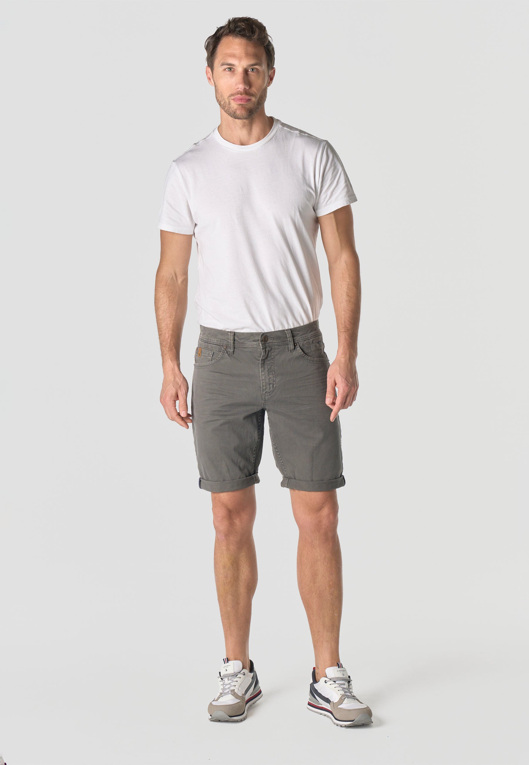 Bermuda Hombre Algodón Regular 5 Bolsillos – Koroshi 2611PS01