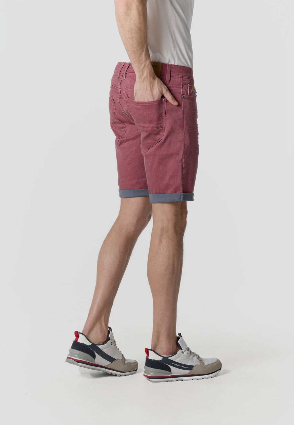 Bermuda Hombre Algodón Coated Regular – Koroshi 2611PS02