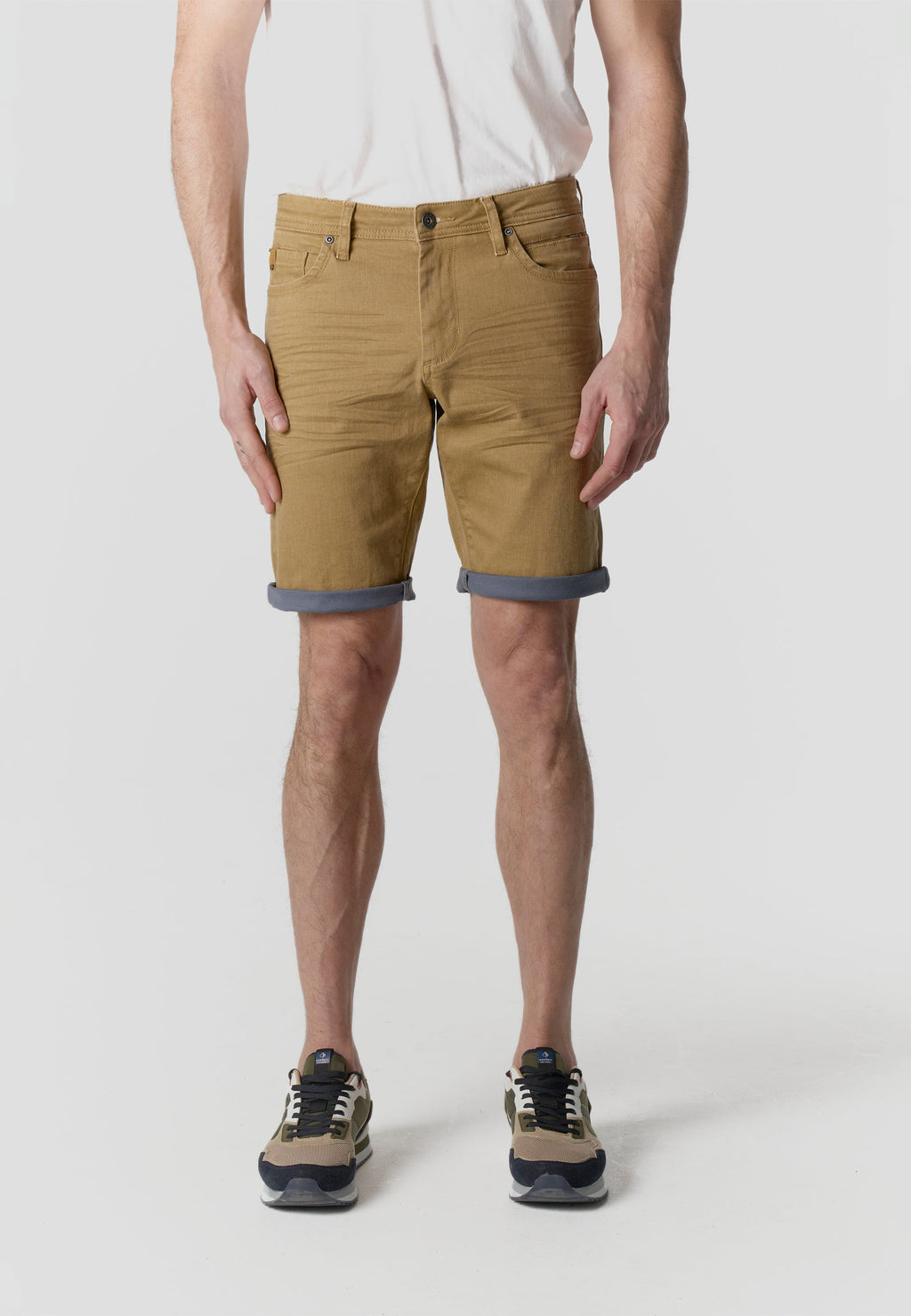 Bermuda Hombre Algodón Coated Regular – Koroshi 2611PS02