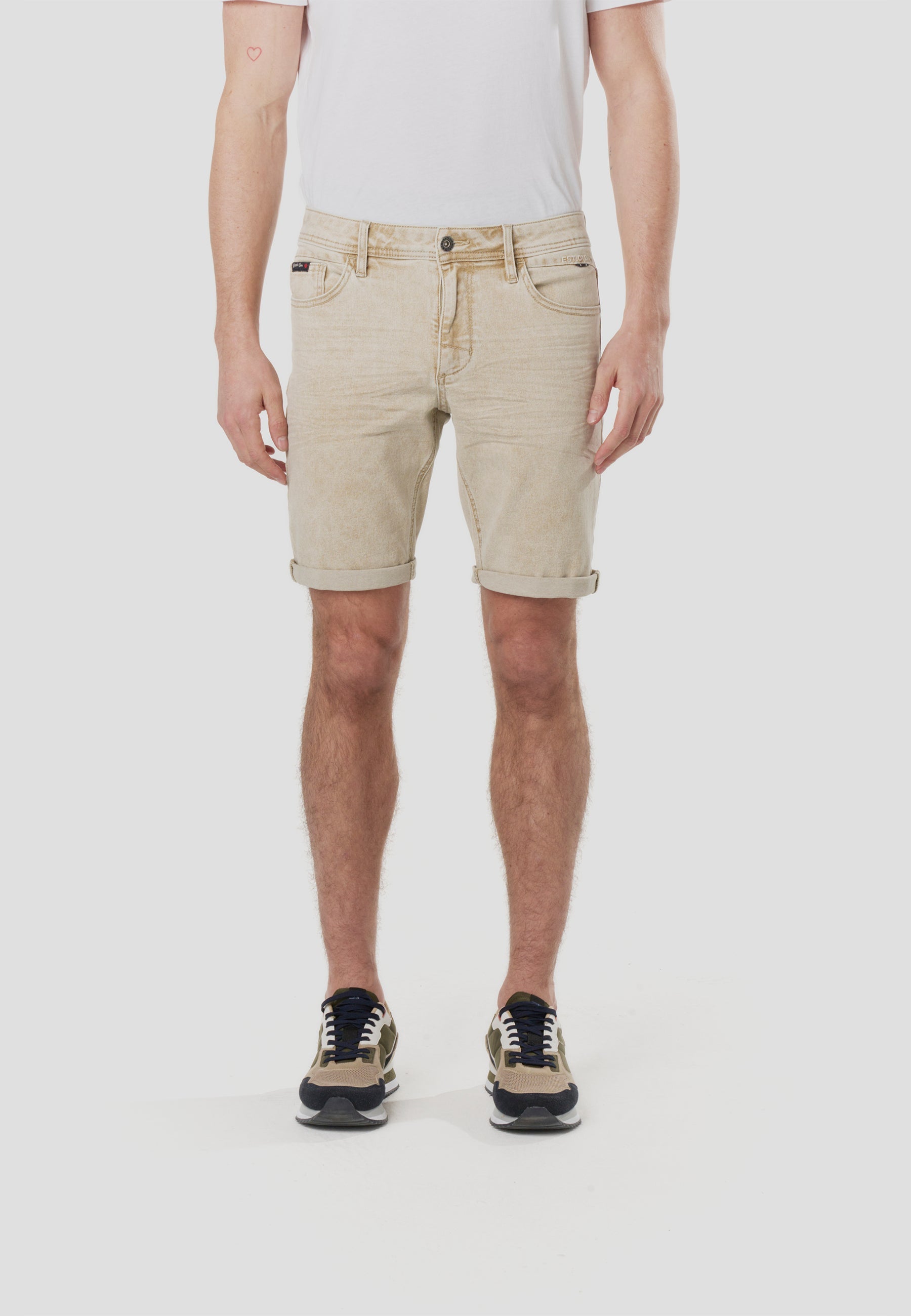 Bermuda Hombre Jeans Algodón Lyocell Regular – Koroshi 2611PS05