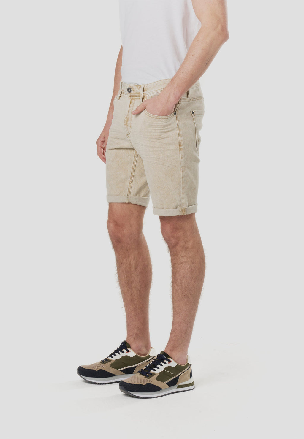 Bermuda Hombre Jeans Algodón Lyocell Regular – Koroshi 2611PS05