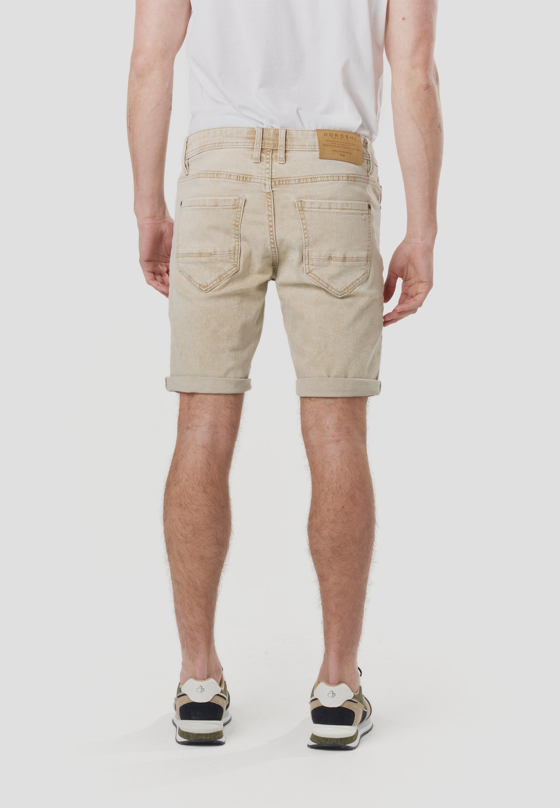 Bermuda Hombre Jeans Algodón Lyocell Regular – Koroshi 2611PS05