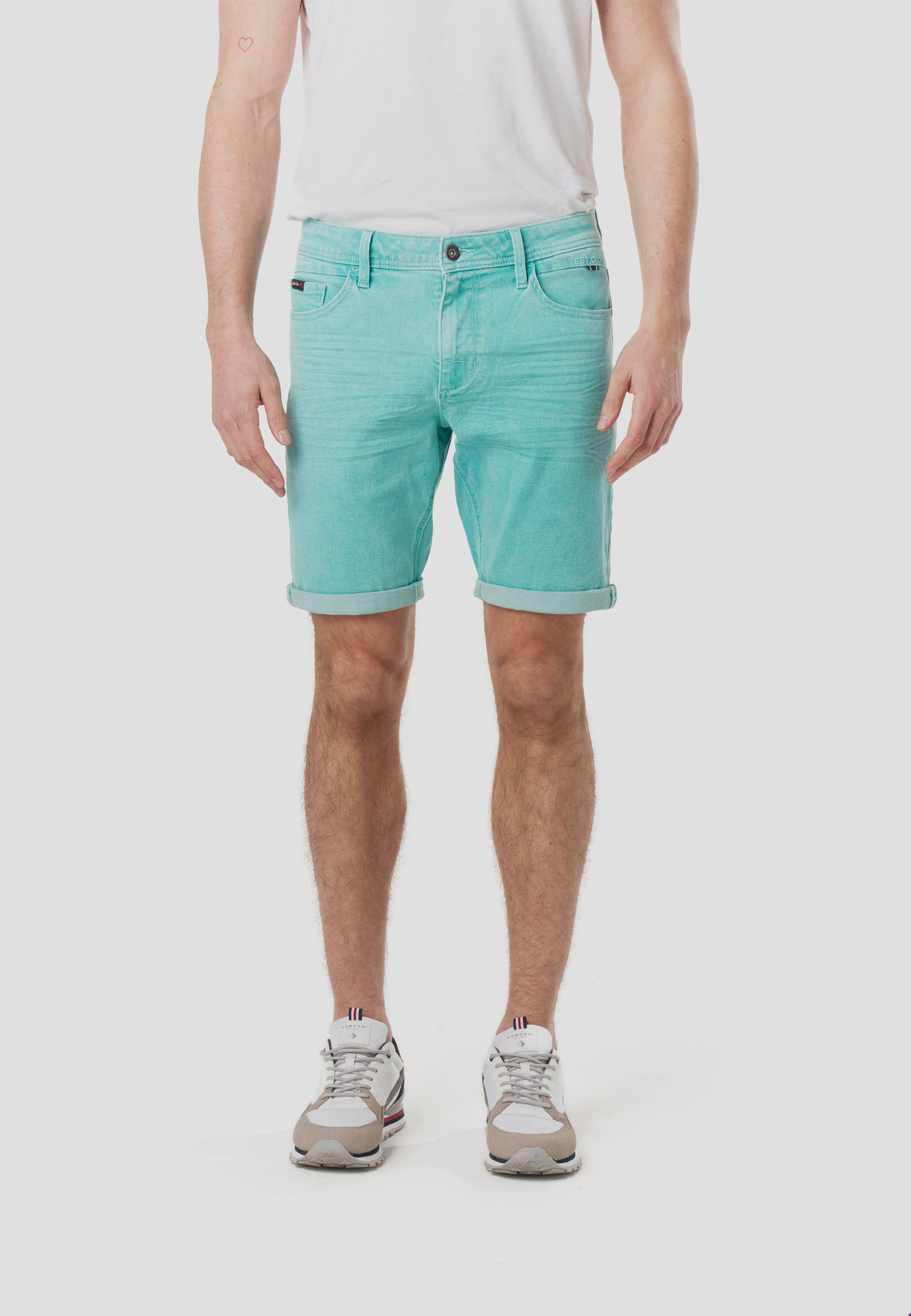 Bermuda Hombre Jeans Algodón Lyocell Regular – Koroshi 2611PS05