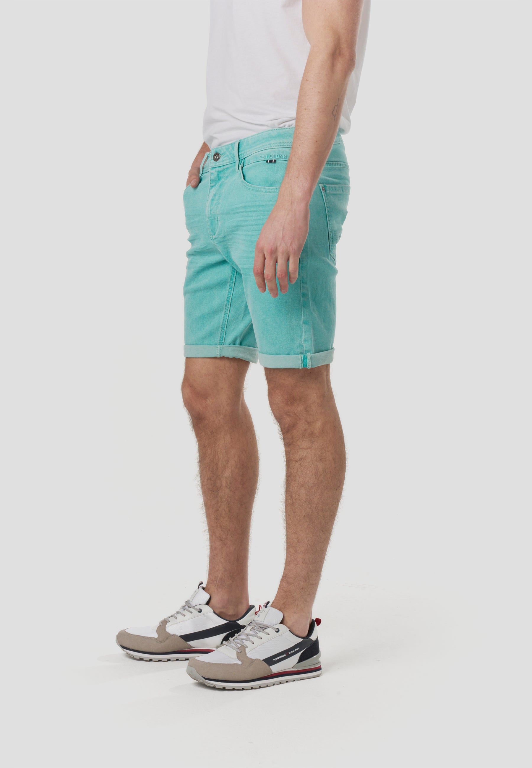 Bermuda Hombre Jeans Algodón Lyocell Regular – Koroshi 2611PS05