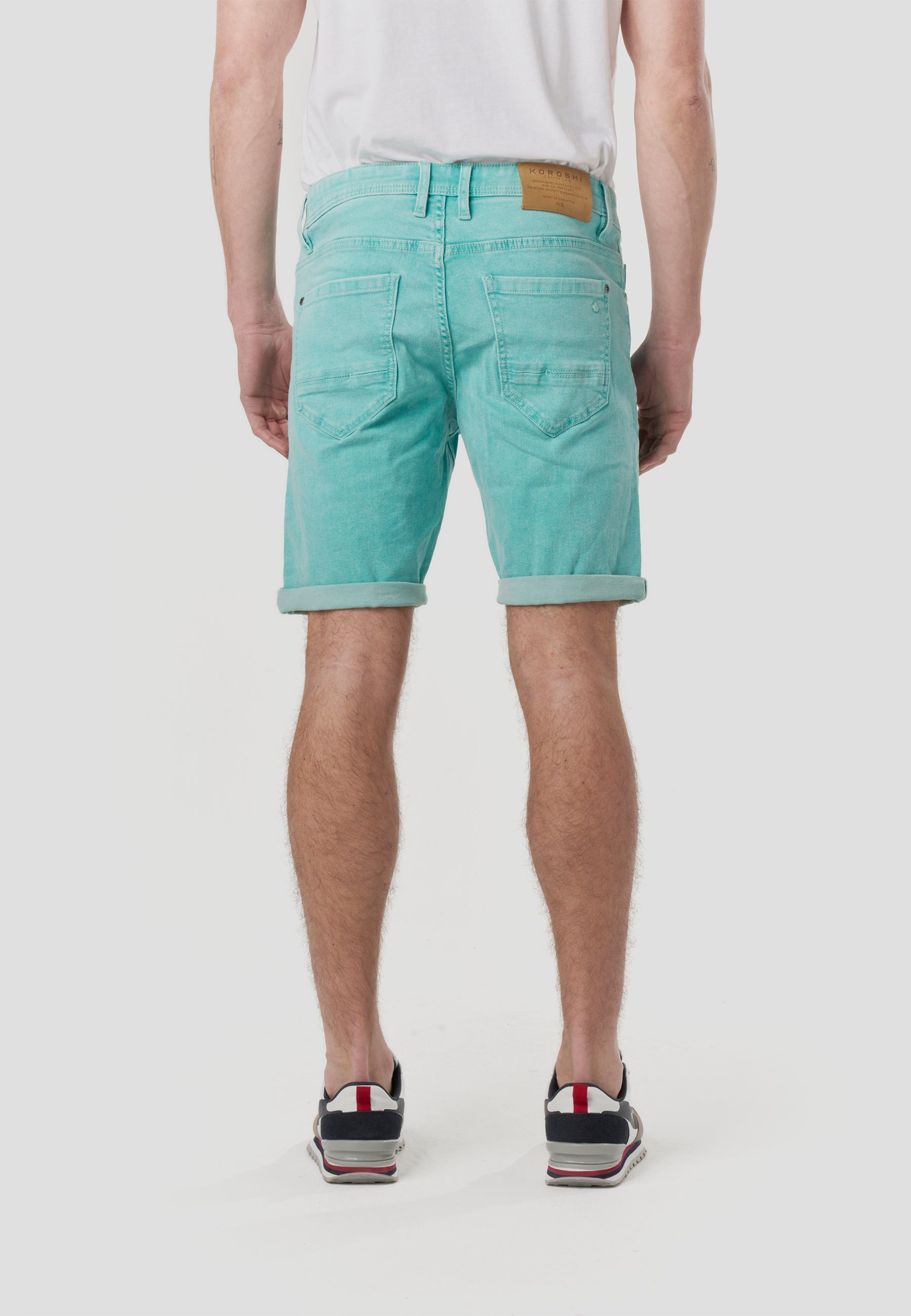 Bermuda Hombre Jeans Algodón Lyocell Regular – Koroshi 2611PS05