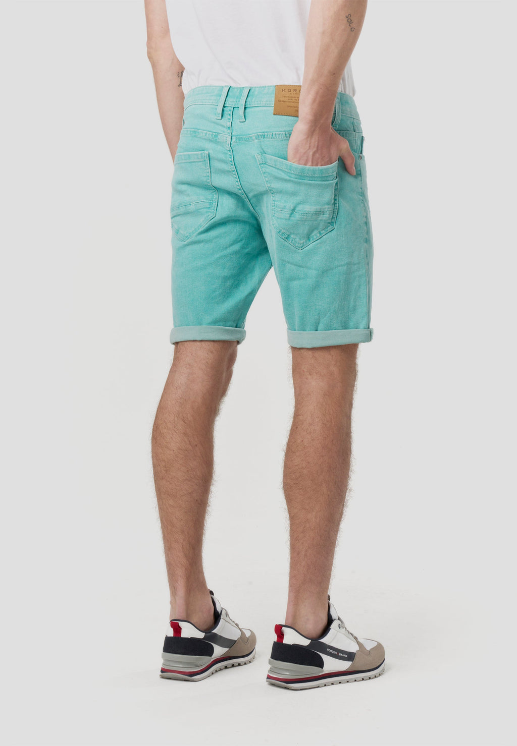 Bermuda Hombre Jeans Algodón Lyocell Regular – Koroshi 2611PS05