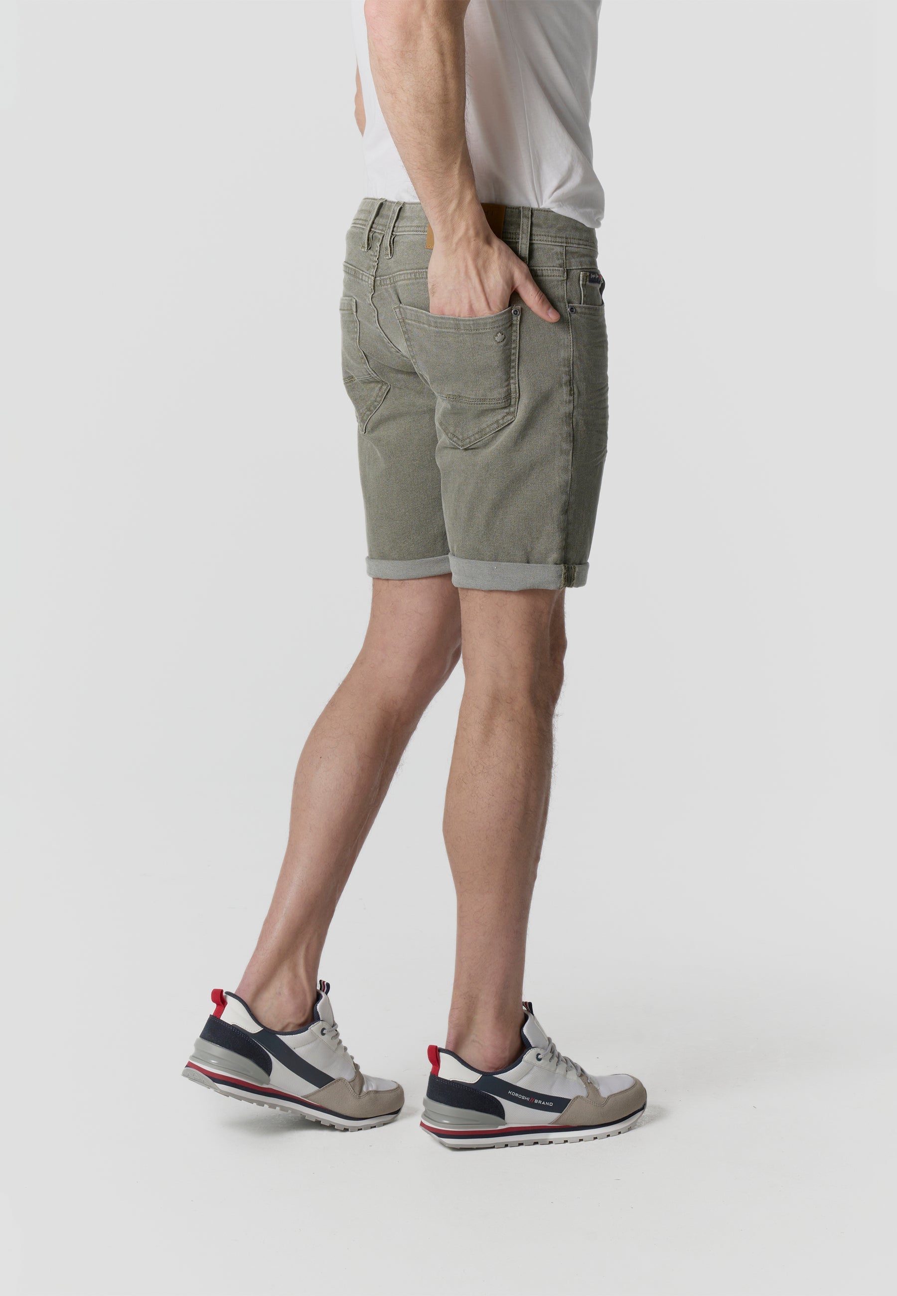 Bermuda Hombre Jeans Algodón Lyocell Regular – Koroshi 2611PS05