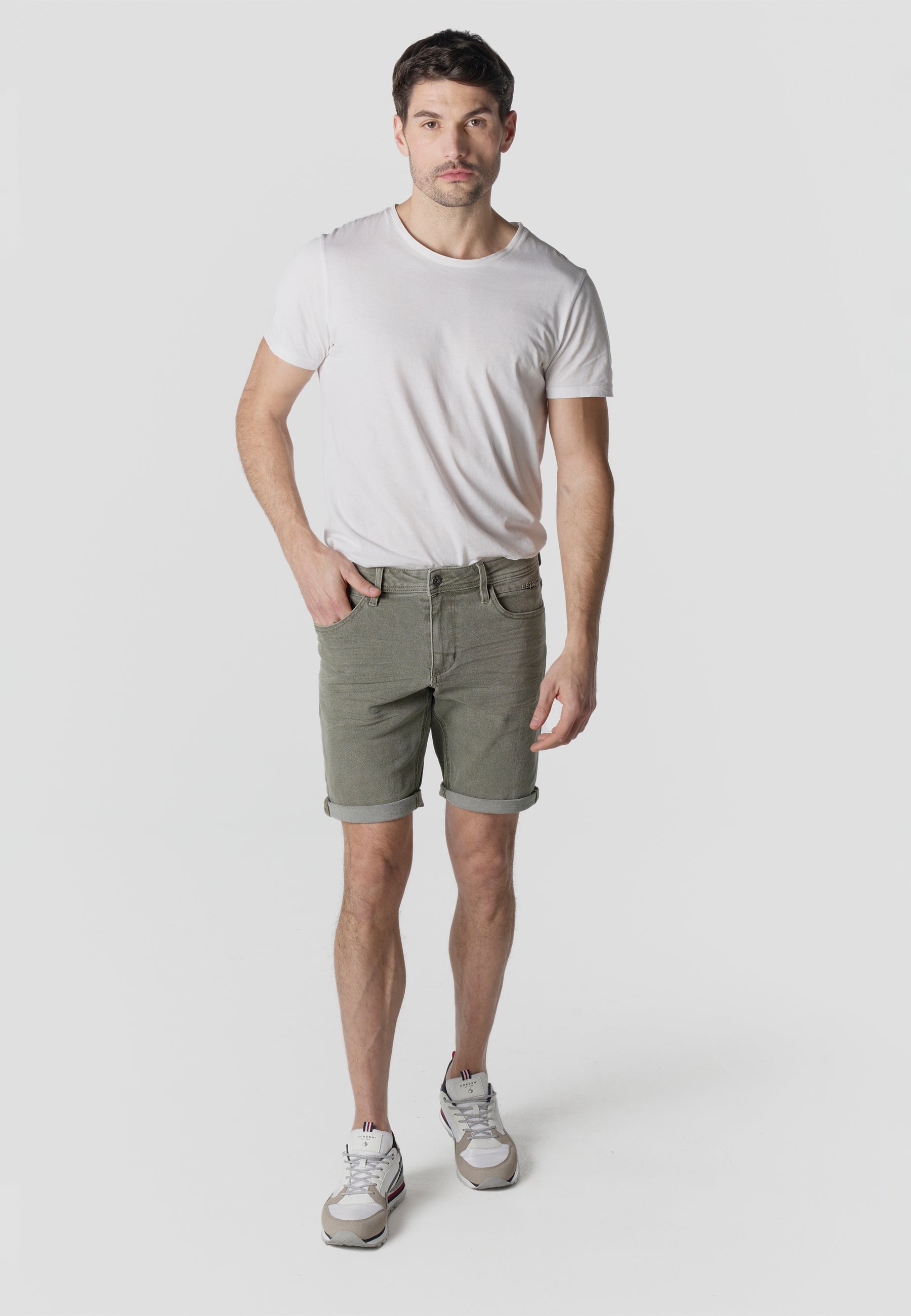 Bermuda Hombre Jeans Algodón Lyocell Regular – Koroshi 2611PS05