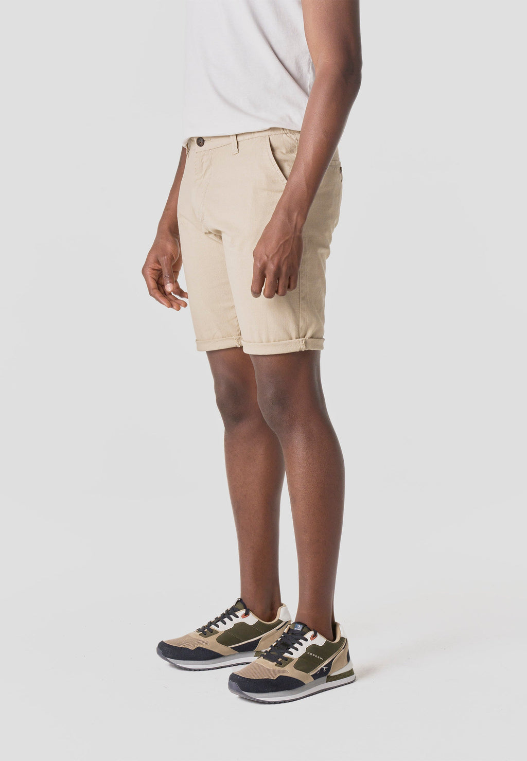 Bermuda Hombre Chino Algodón Lino Regular – Koroshi 2611PS06