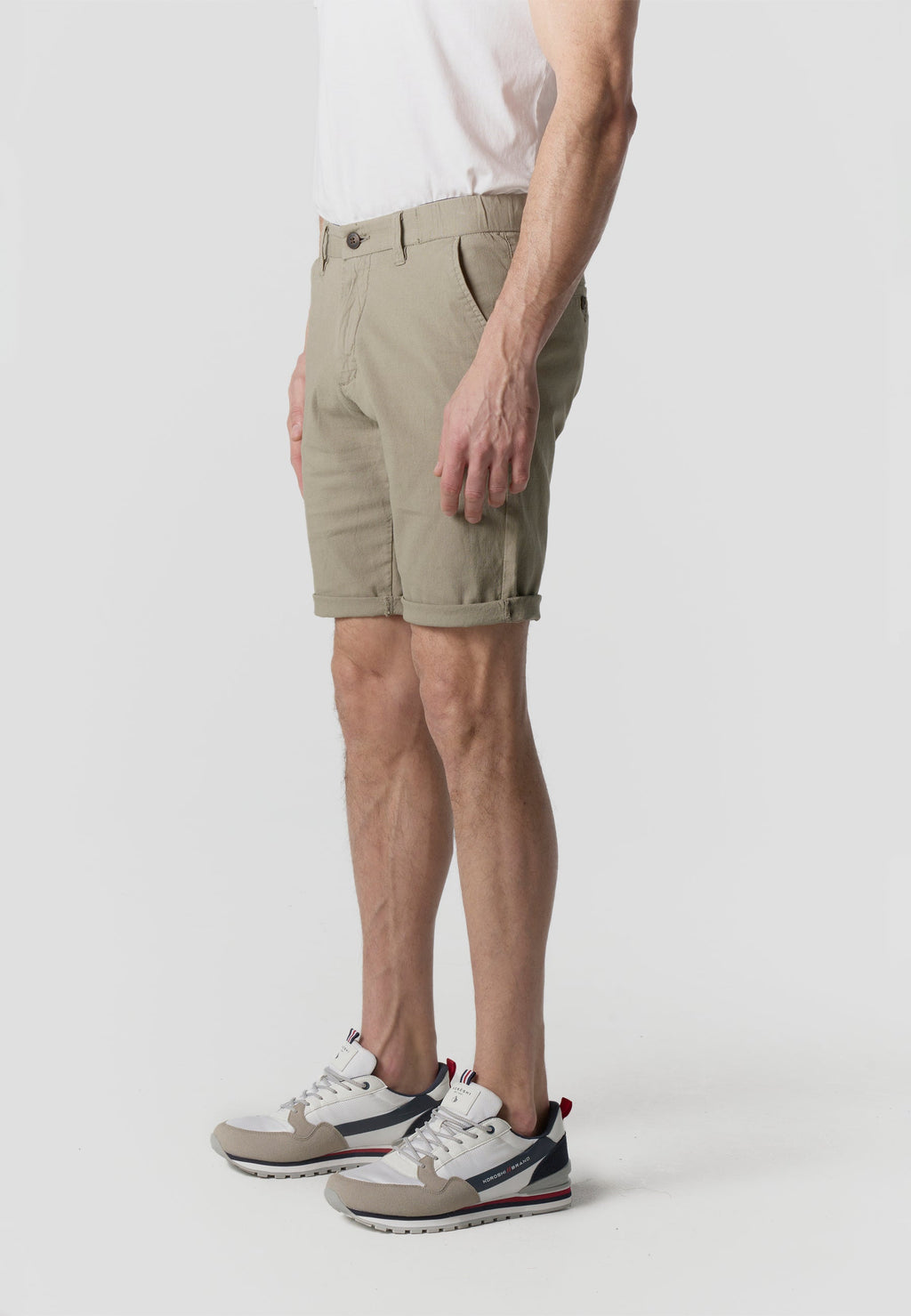 Bermuda Hombre Chino Algodón Lino Regular – Koroshi 2611PS06