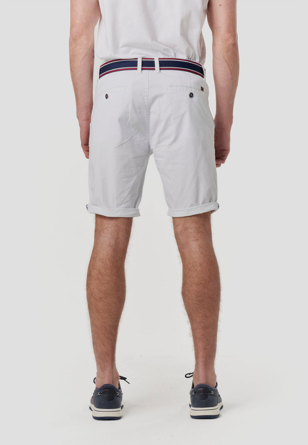 Bermuda Hombre Chino Náutico con Cinturón – Koroshi 2611PS07