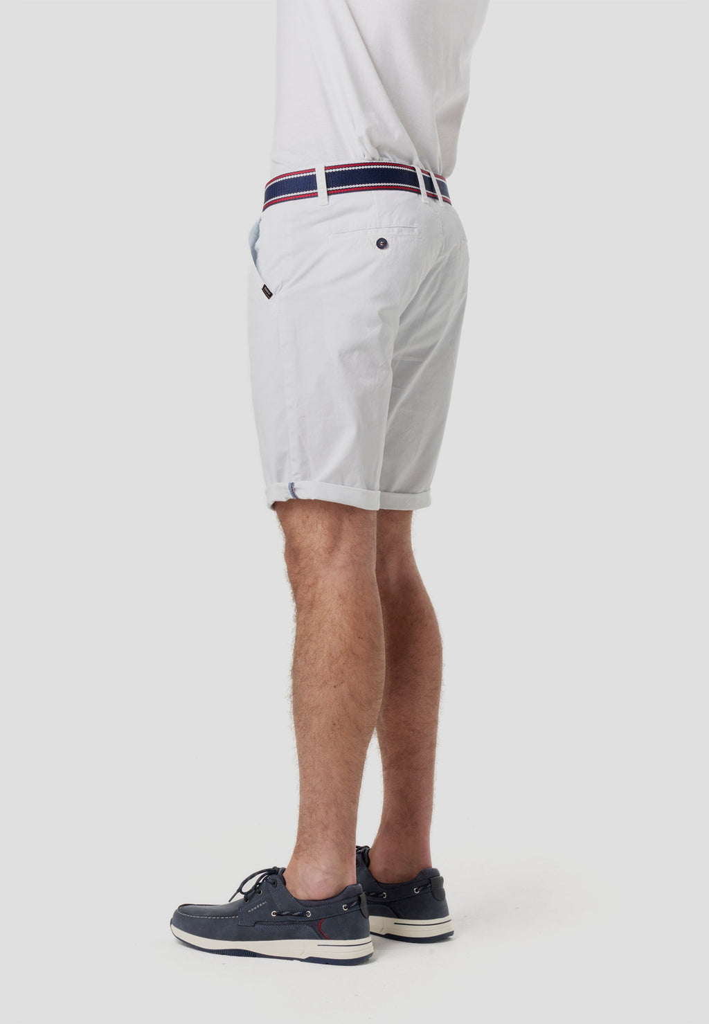 Bermuda Hombre Chino Náutico con Cinturón – Koroshi 2611PS07