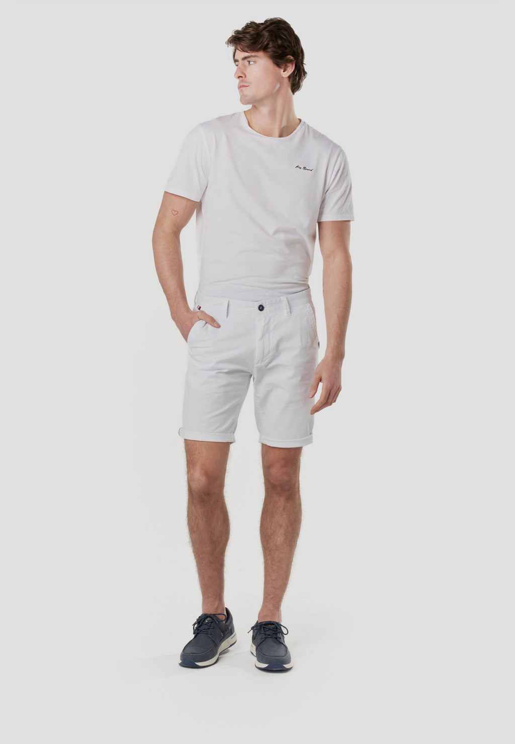Bermuda Hombre Chino Náutico con Cinturón – Koroshi 2611PS07