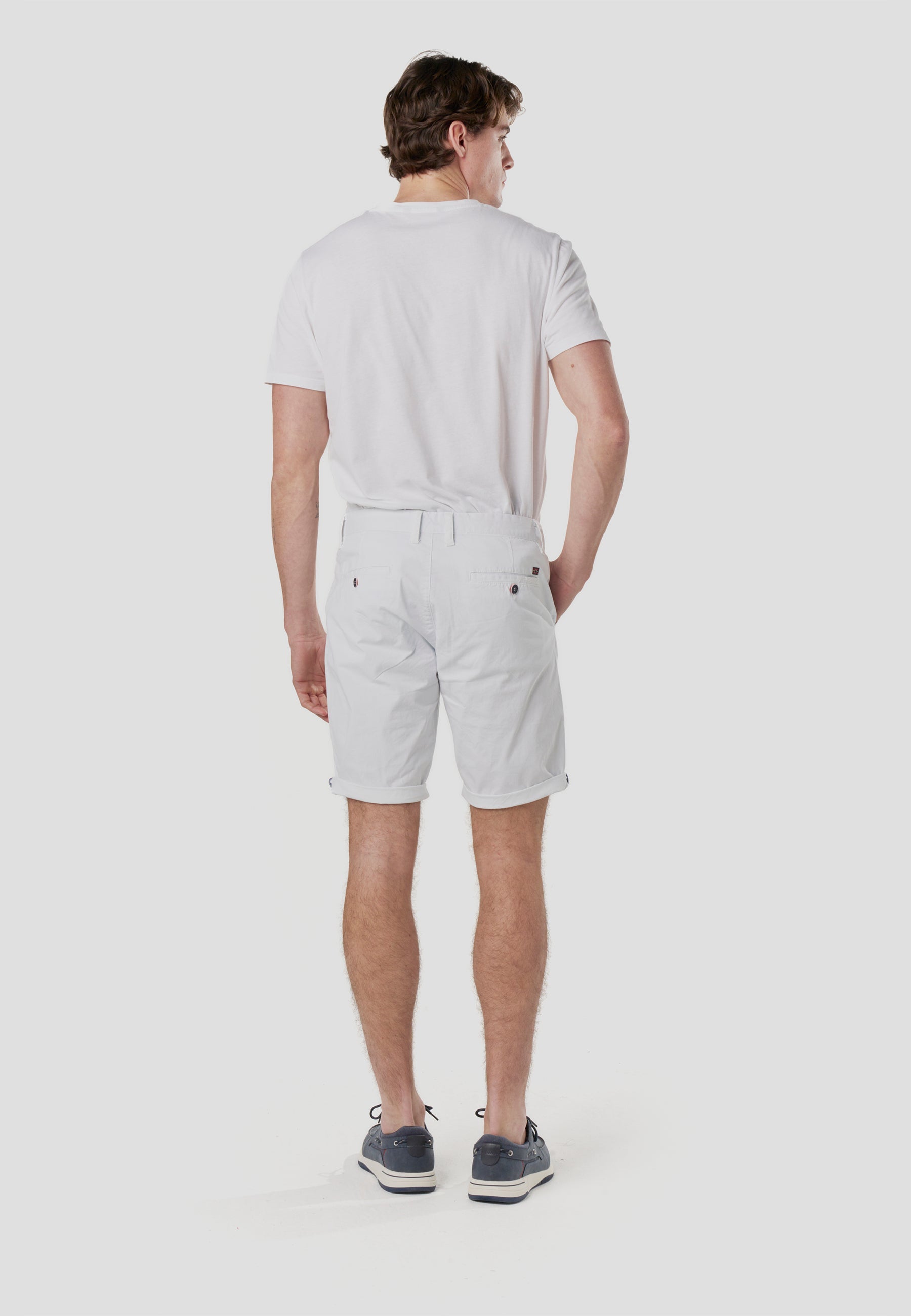 Bermuda Hombre Chino Náutico con Cinturón – Koroshi 2611PS07