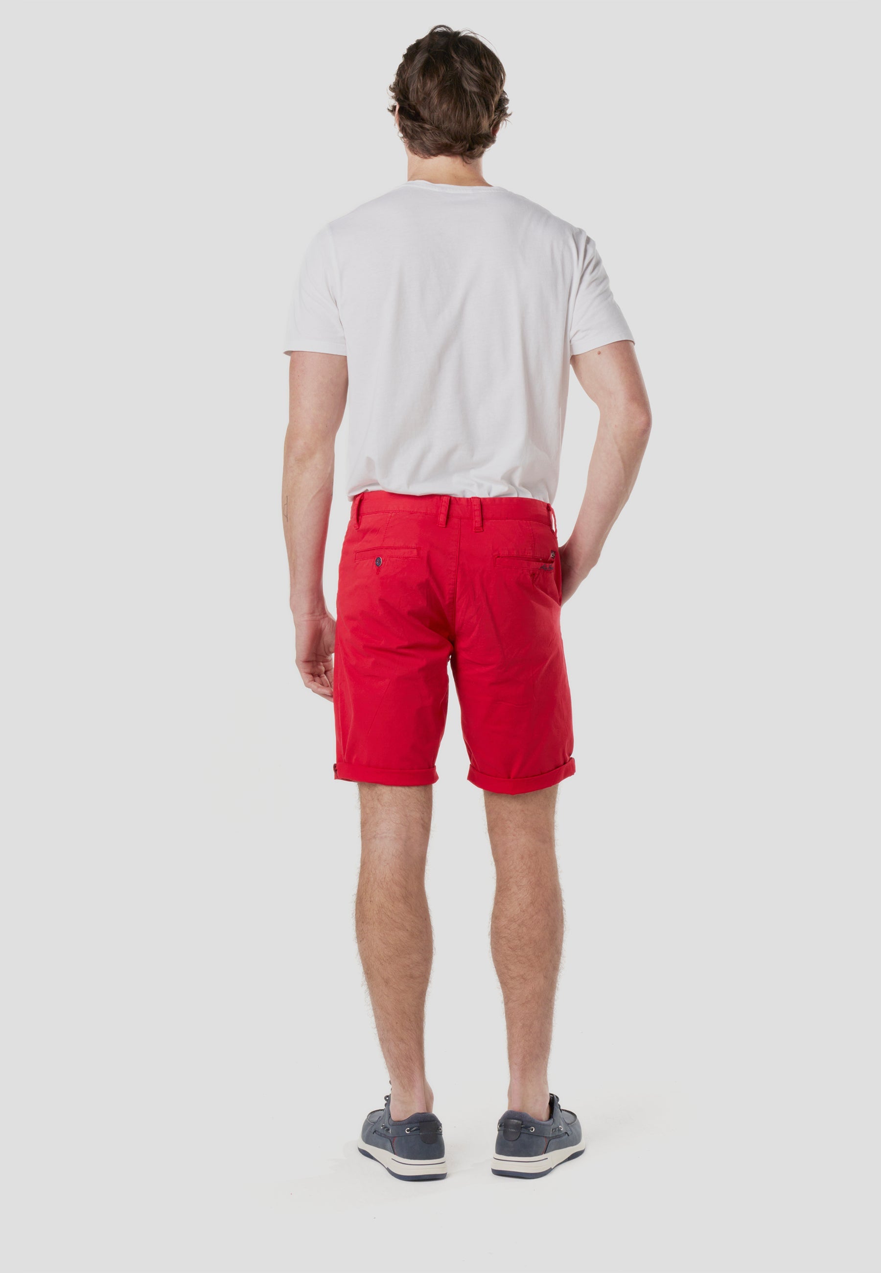 Bermuda Hombre Chino Náutico con Cinturón – Koroshi 2611PS07