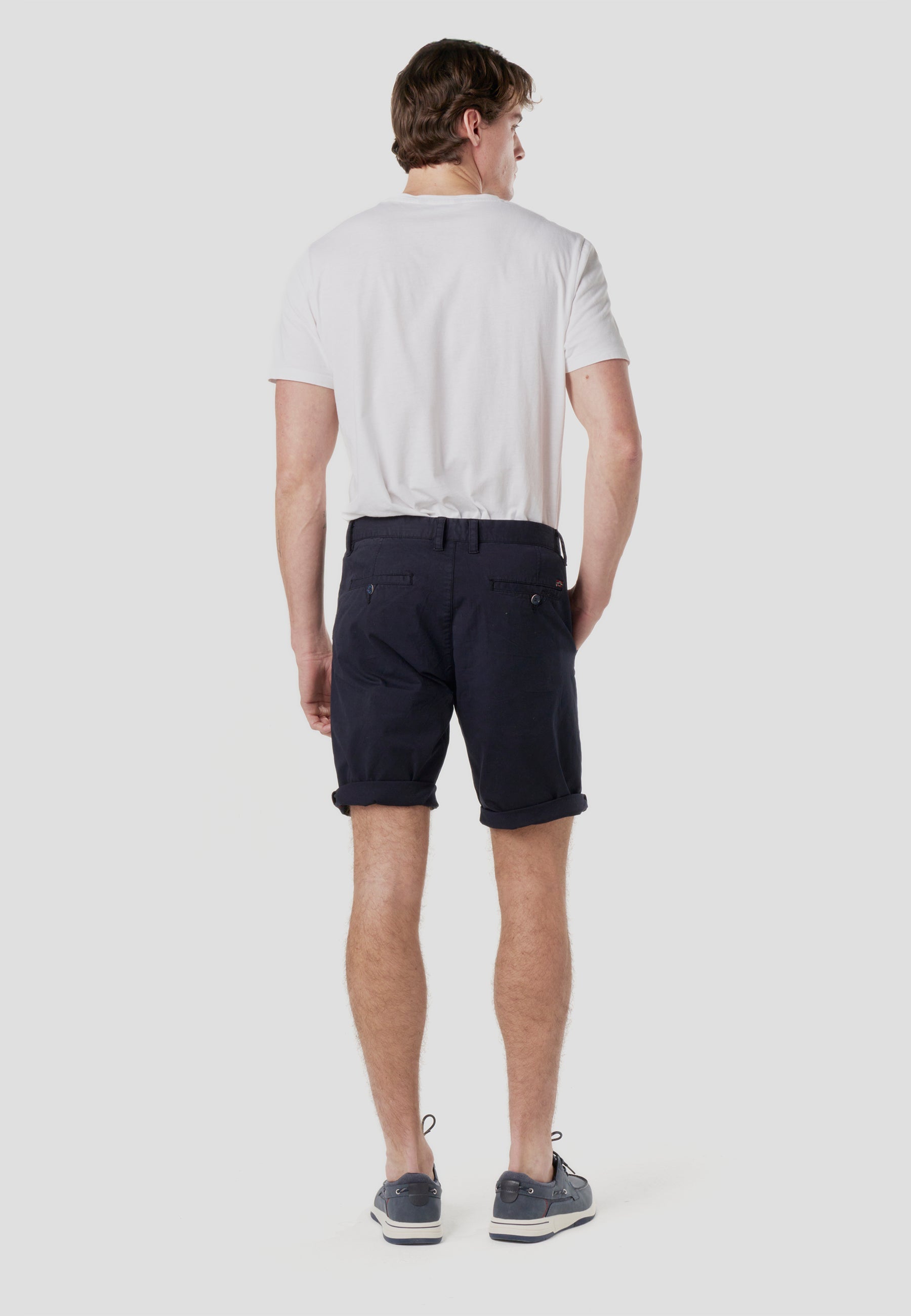 Bermuda Hombre Chino Náutico con Cinturón – Koroshi 2611PS07