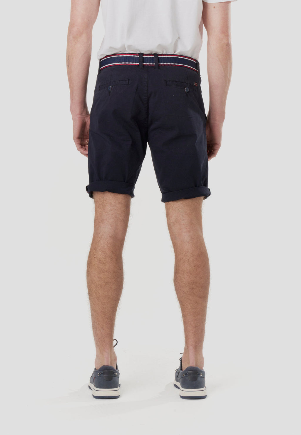 Bermuda Hombre Chino Náutico con Cinturón – Koroshi 2611PS07