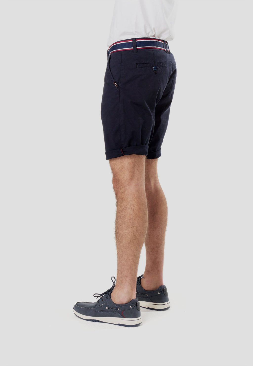 Bermuda Hombre Chino Náutico con Cinturón – Koroshi 2611PS07