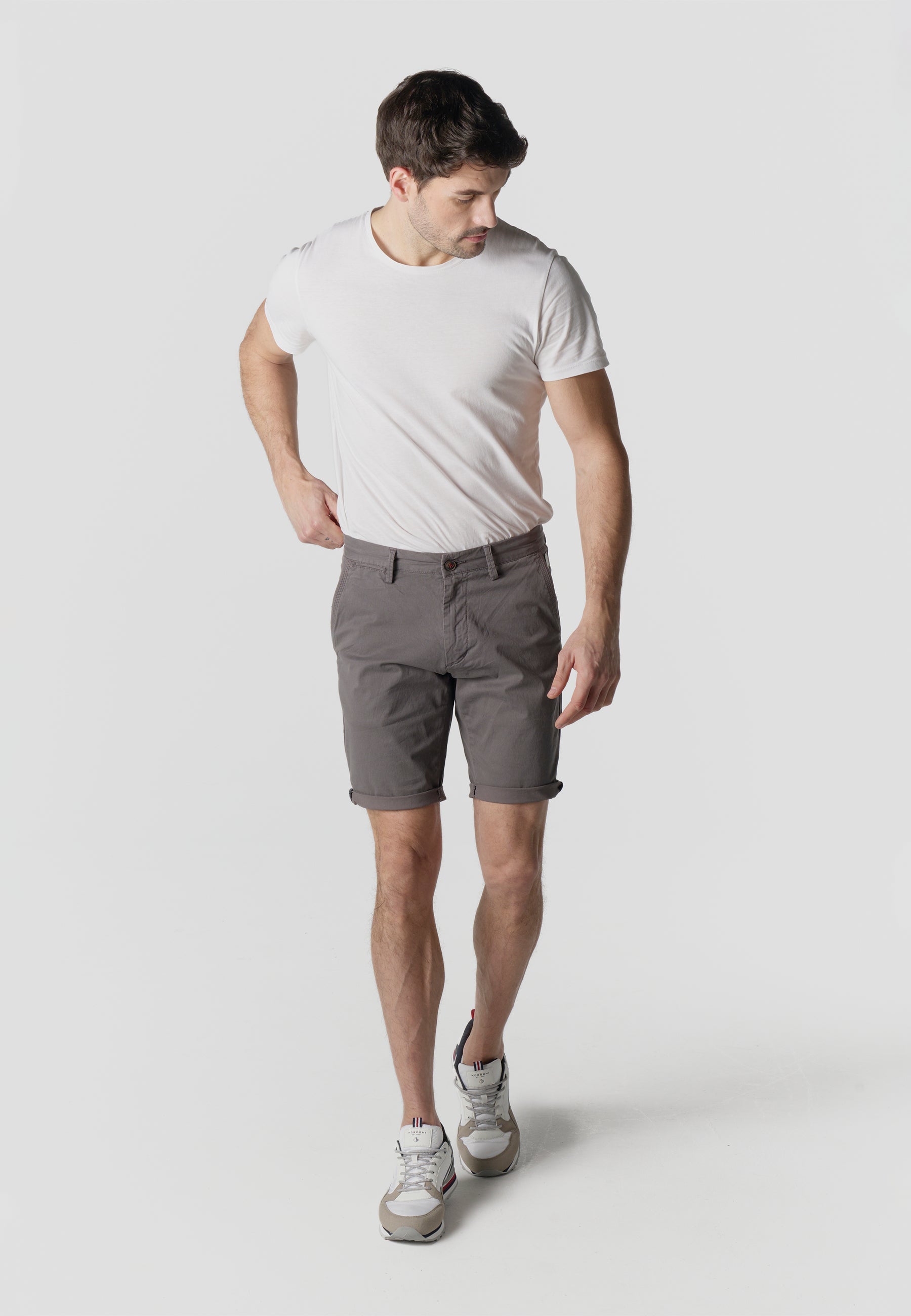 Bermuda Hombre Chino Algodón Regular – Koroshi 2611PS08