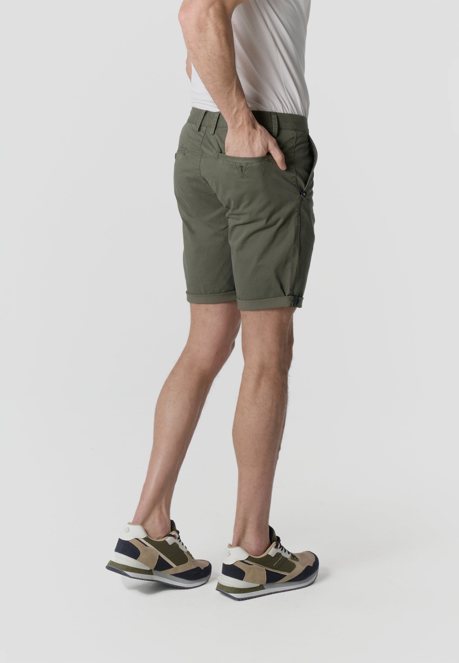 Bermuda Hombre Chino Algodón Regular – Koroshi 2611PS08