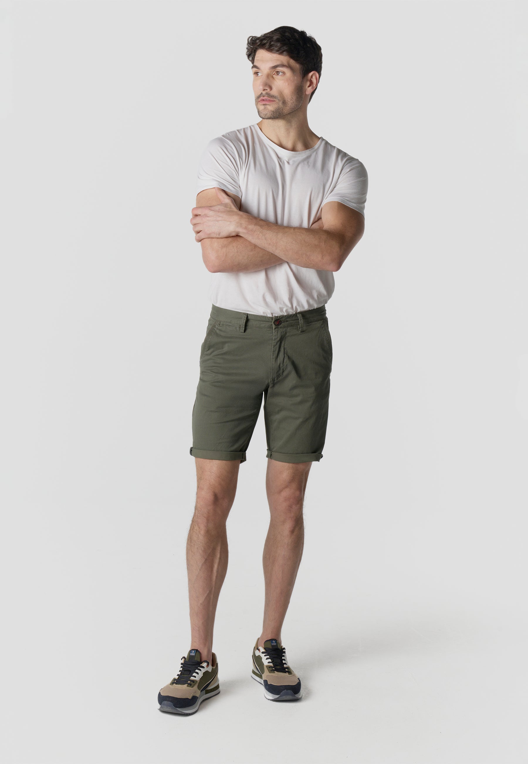 Bermuda Hombre Chino Algodón Regular – Koroshi 2611PS08