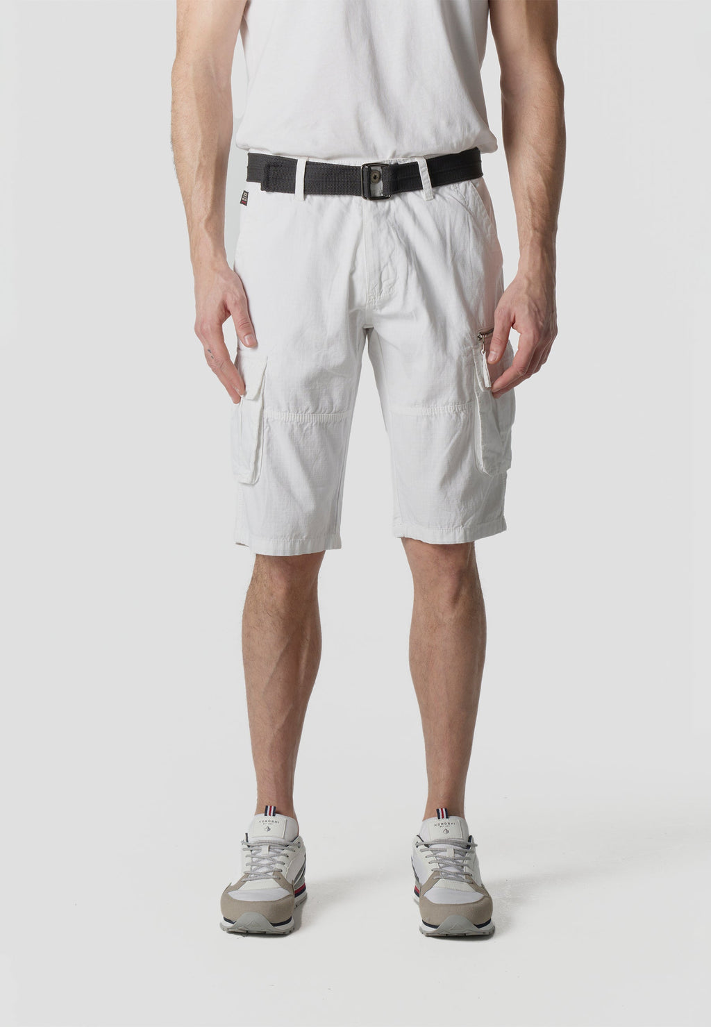 Bermuda Cargo Algodón Relaxed Hombre – Koroshi 2611PS11