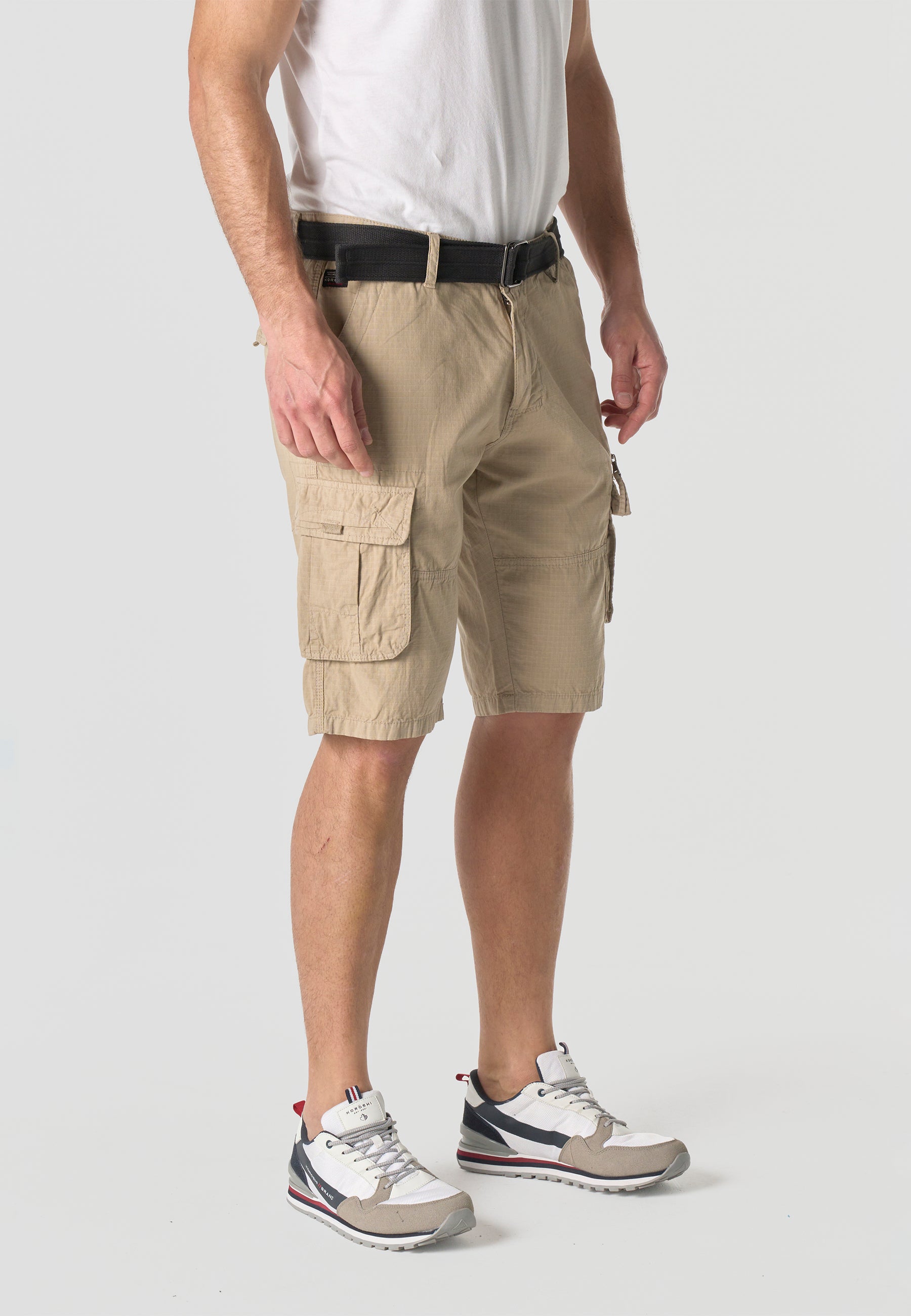 Bermuda Cargo Algodón Relaxed Hombre – Koroshi 2611PS11