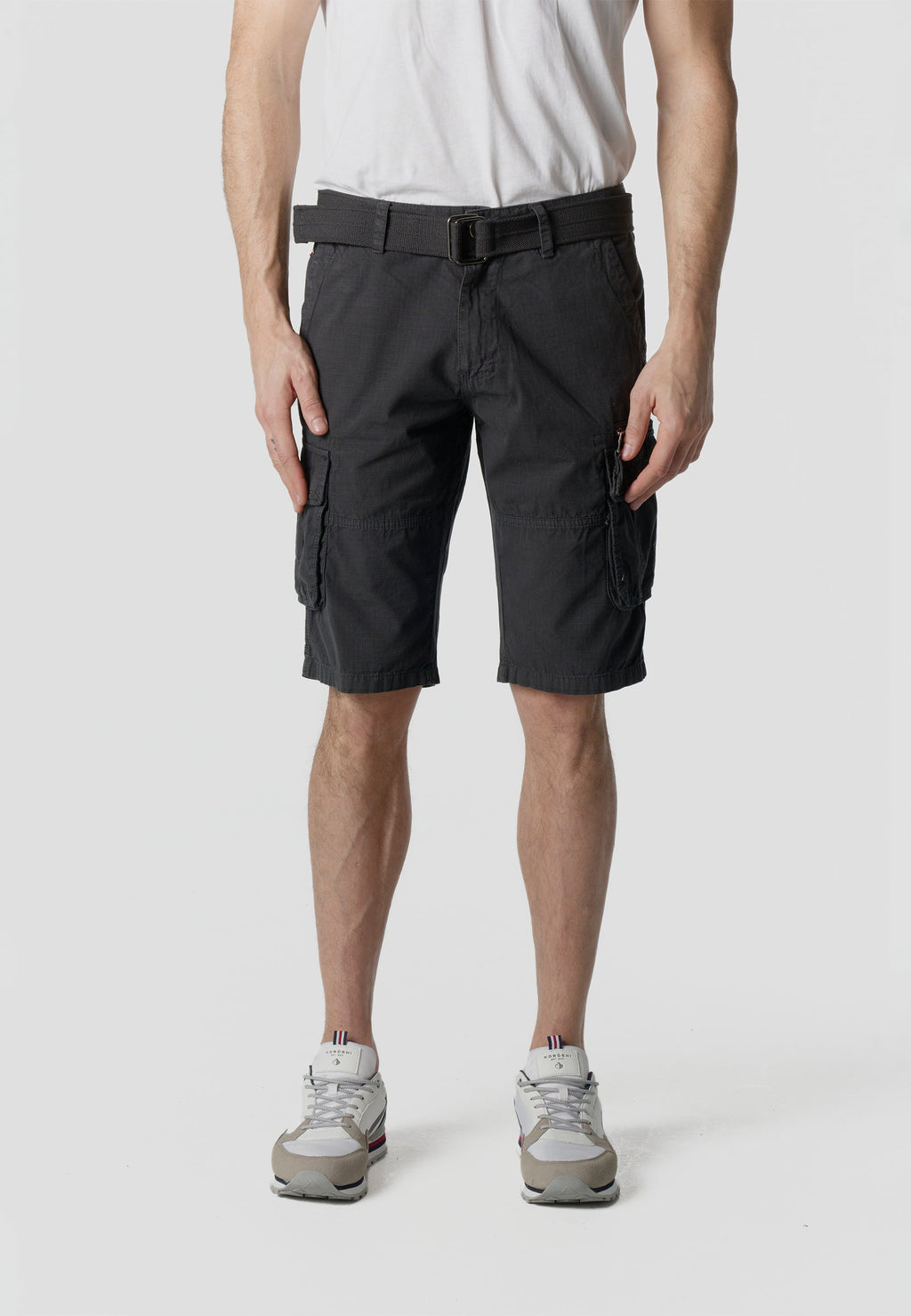 Bermuda Cargo Algodón Relaxed Hombre – Koroshi 2611PS11