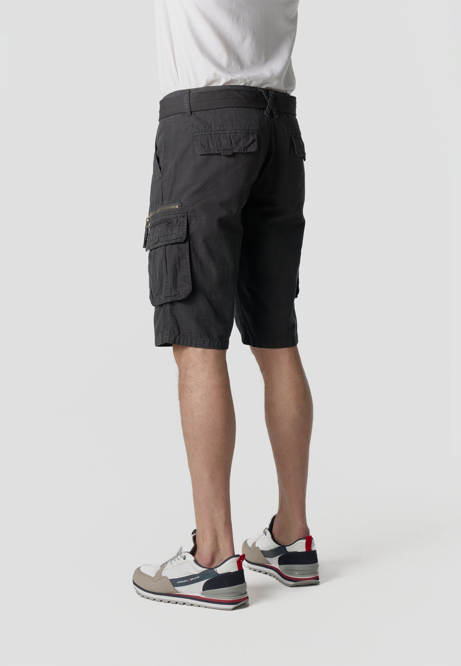Bermuda Cargo Algodón Relaxed Hombre – Koroshi 2611PS11