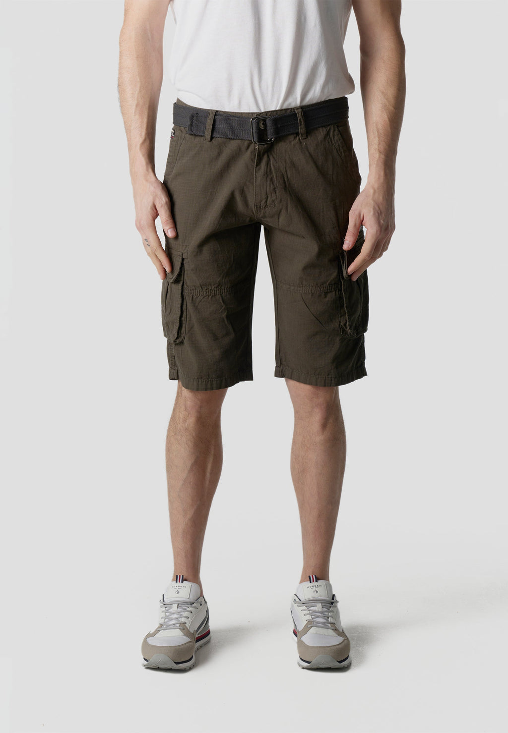Bermuda Cargo Algodón Relaxed Hombre – Koroshi 2611PS11