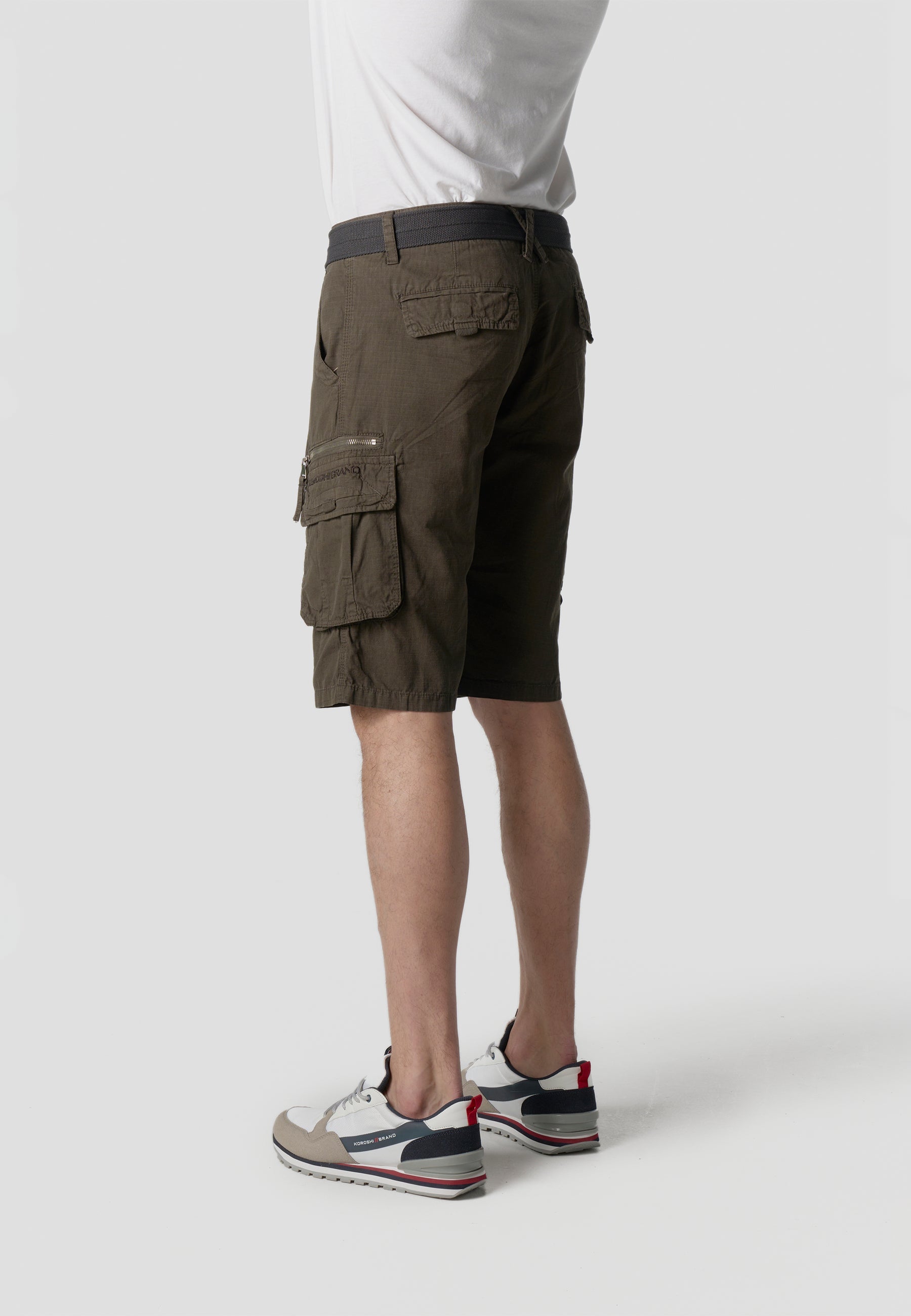 Bermuda Cargo Algodón Relaxed Hombre – Koroshi 2611PS11
