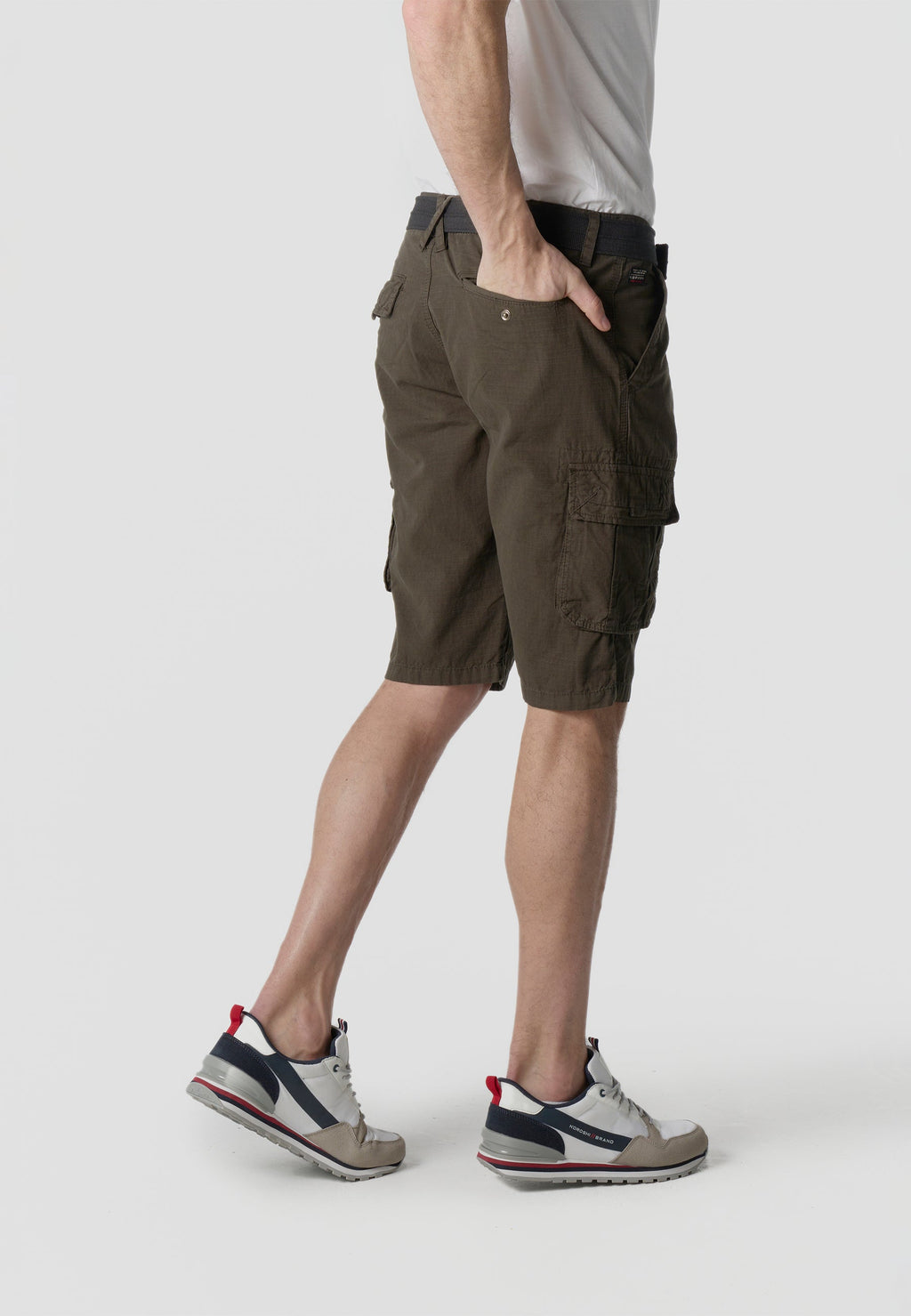 Bermuda Cargo Algodón Relaxed Hombre – Koroshi 2611PS11