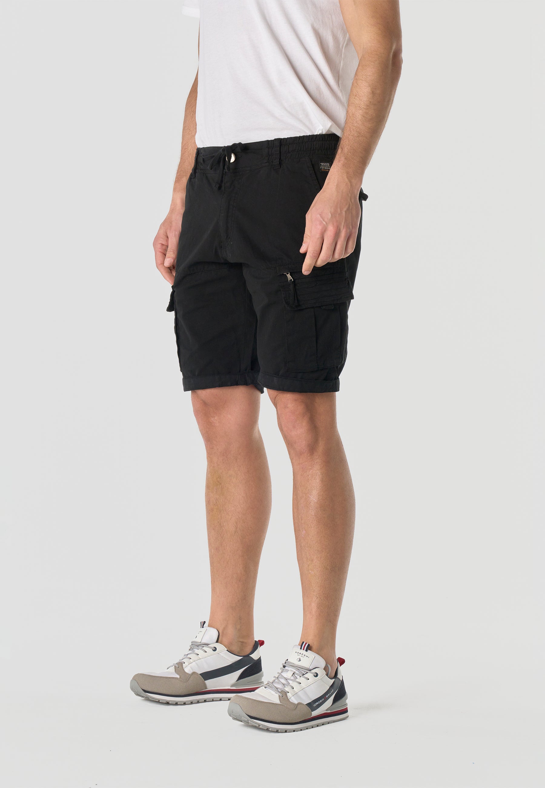 Bermuda Hombre Cargo Algodón Relaxed – Koroshi 2611PS12