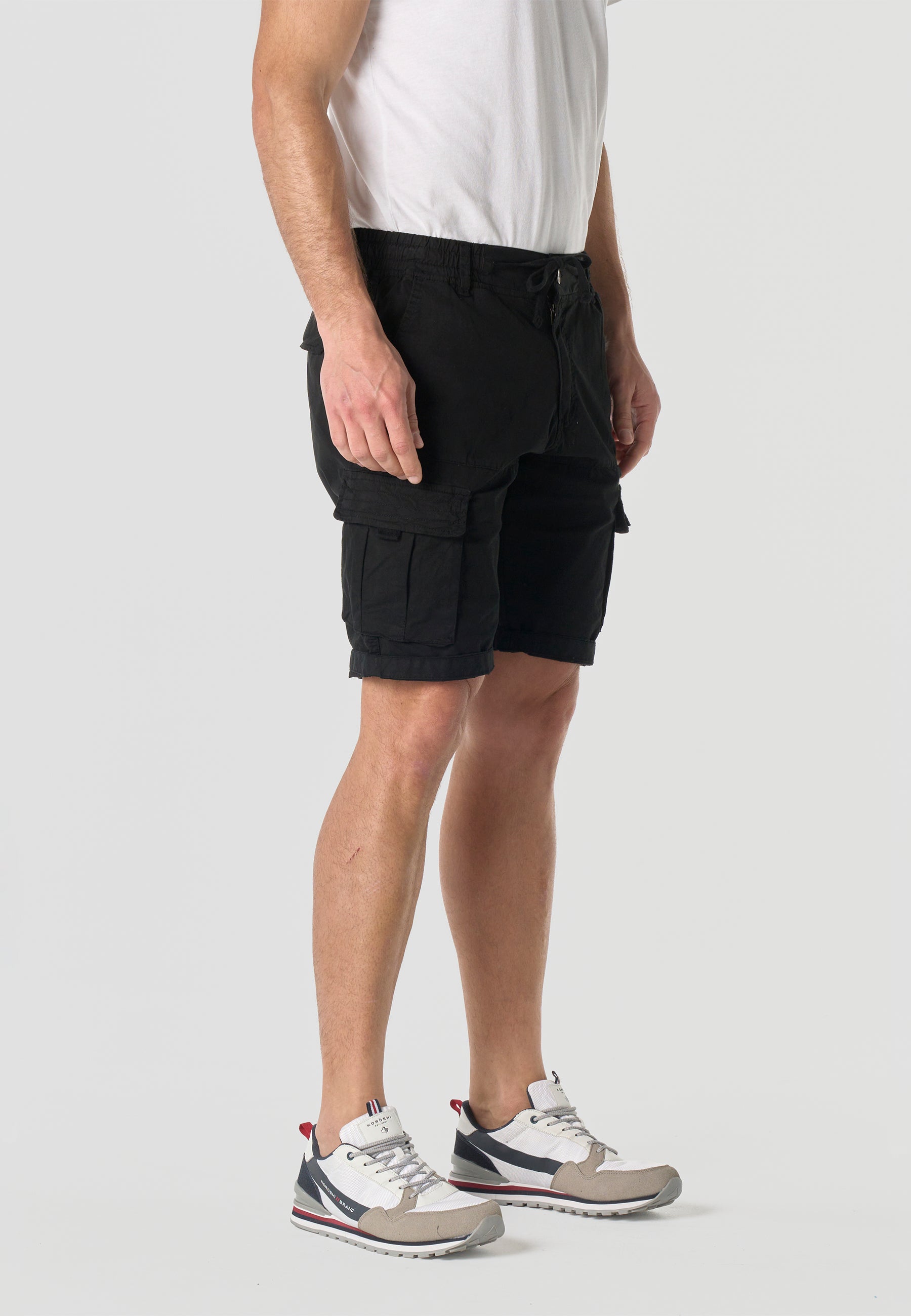 Bermuda Hombre Cargo Algodón Relaxed – Koroshi 2611PS12