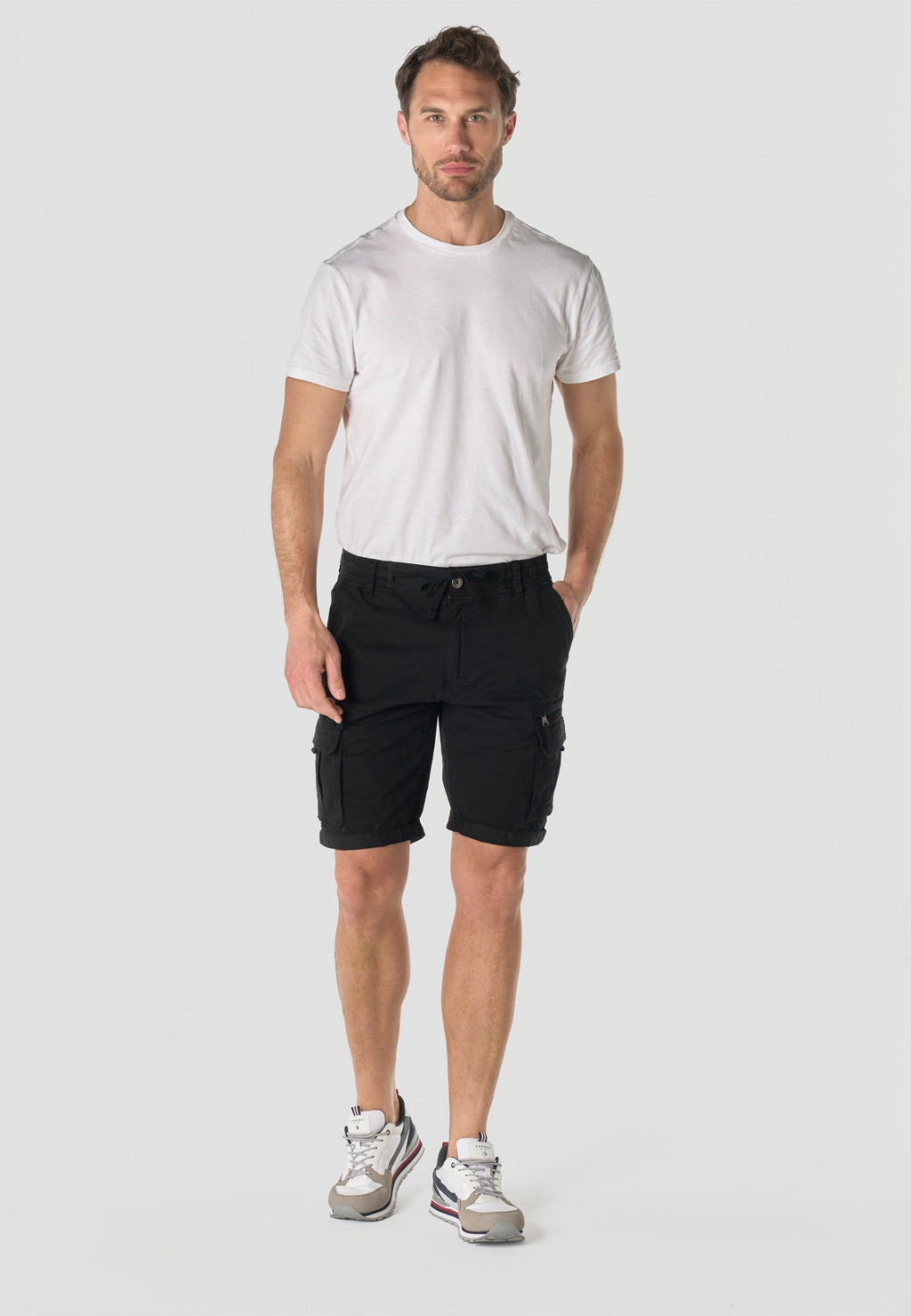 Bermuda Hombre Cargo Algodón Relaxed – Koroshi 2611PS12