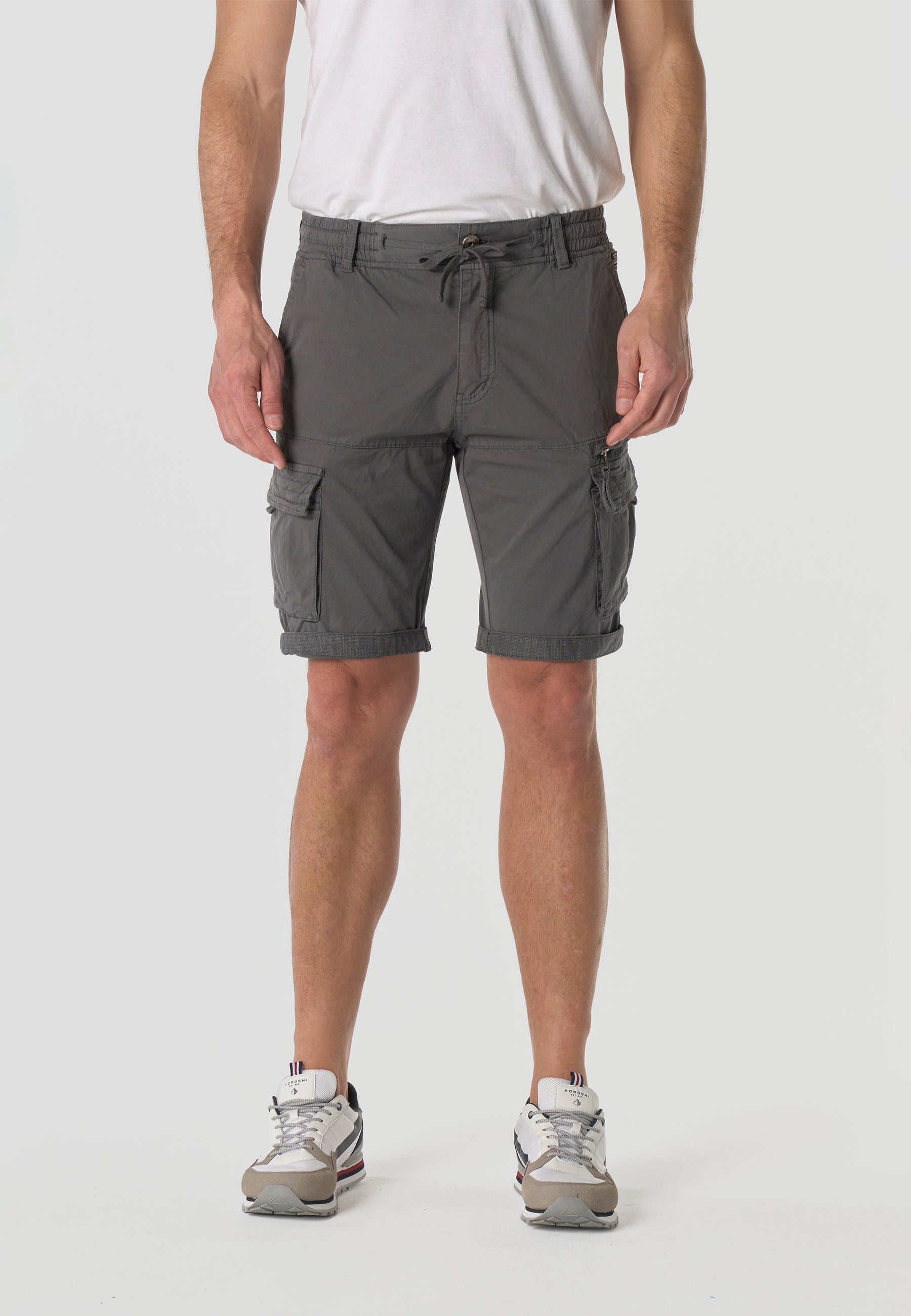 Bermuda Hombre Cargo Algodón Relaxed – Koroshi 2611PS12
