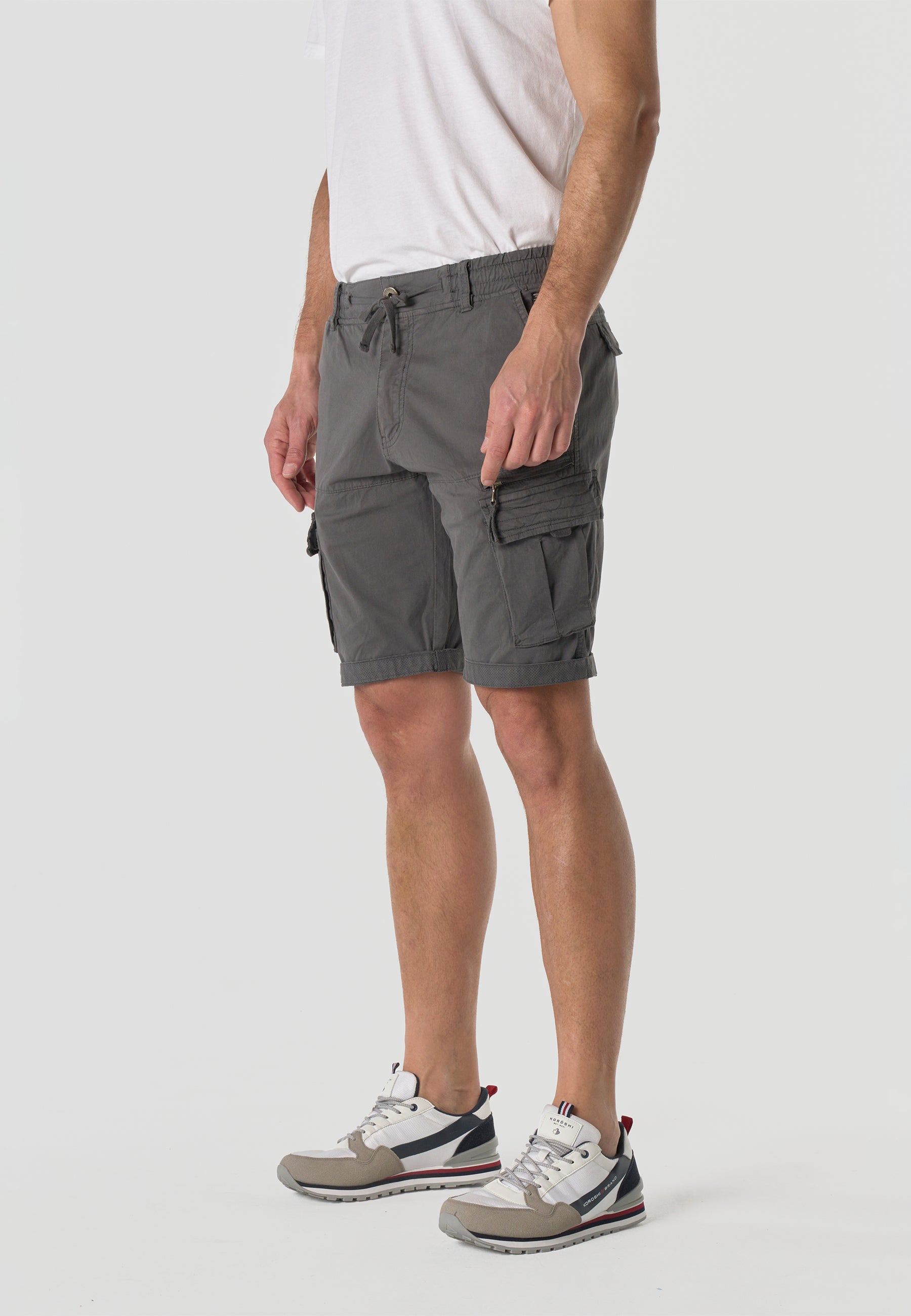 Bermuda Hombre Cargo Algodón Relaxed – Koroshi 2611PS12