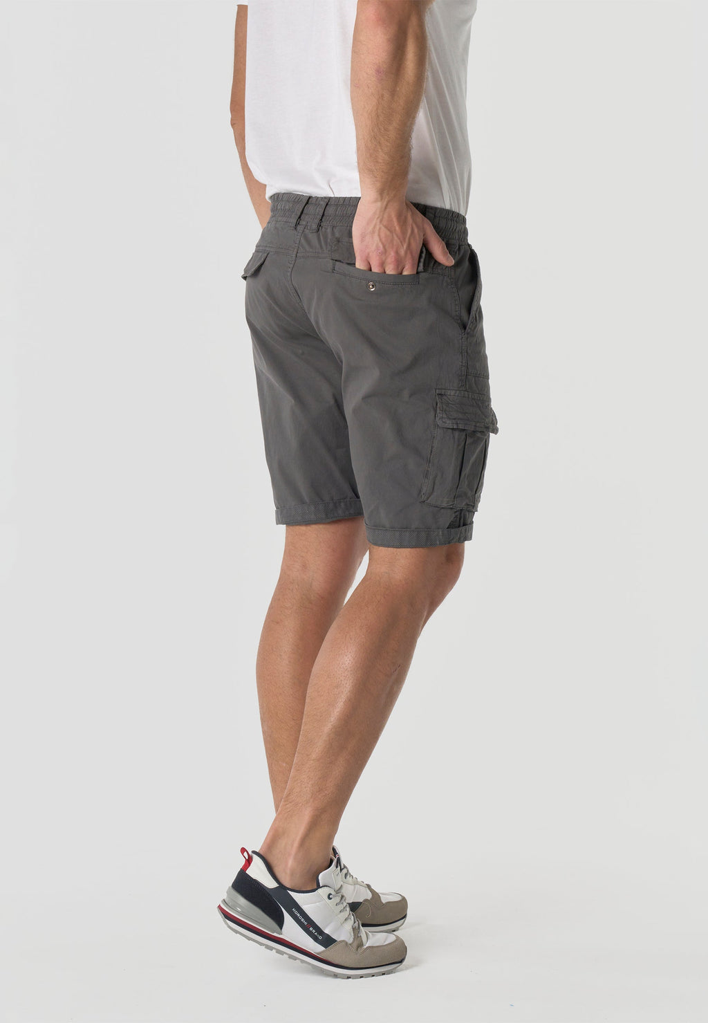Bermuda Hombre Cargo Algodón Relaxed – Koroshi 2611PS12