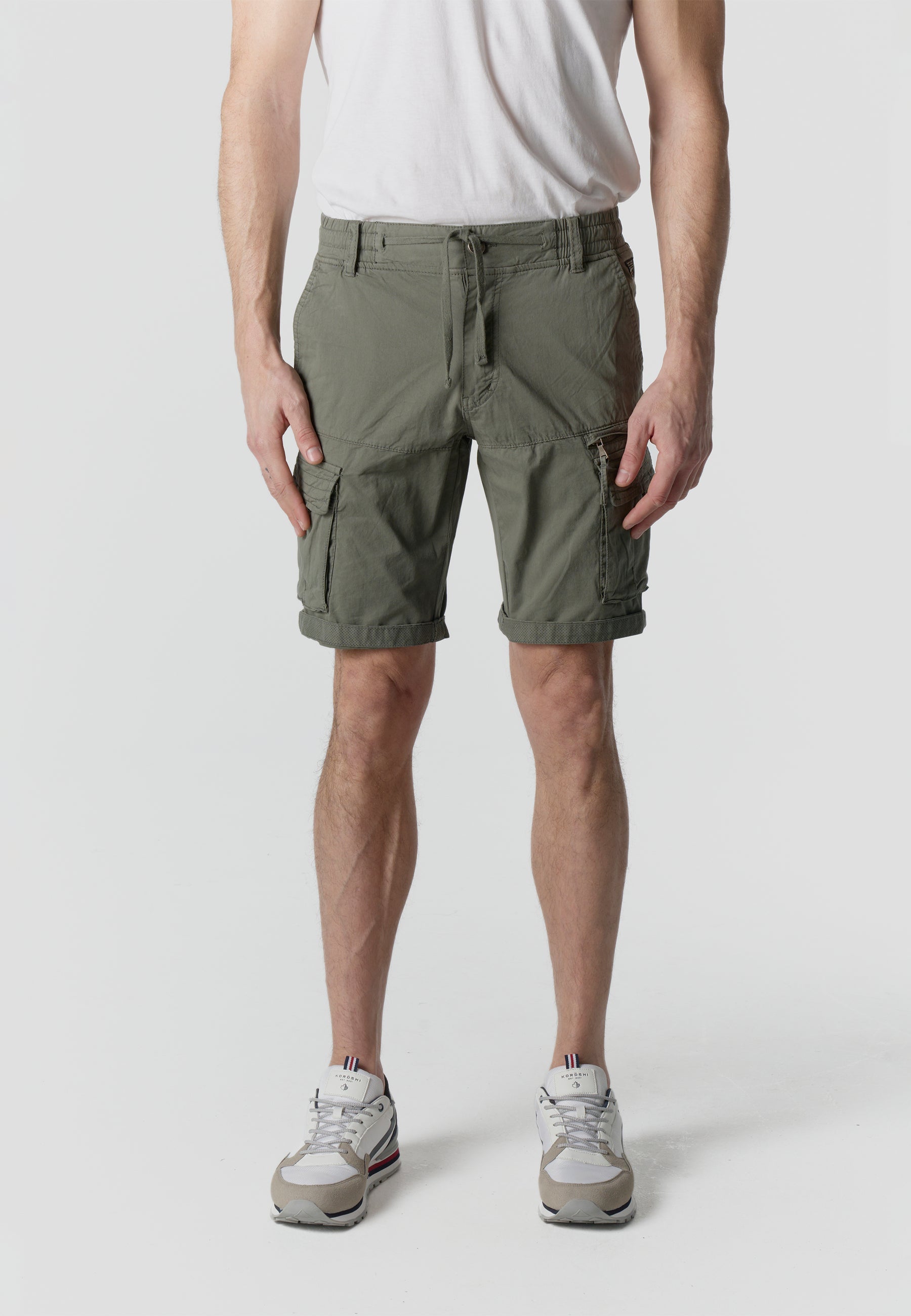 Bermuda Hombre Cargo Algodón Relaxed – Koroshi 2611PS12