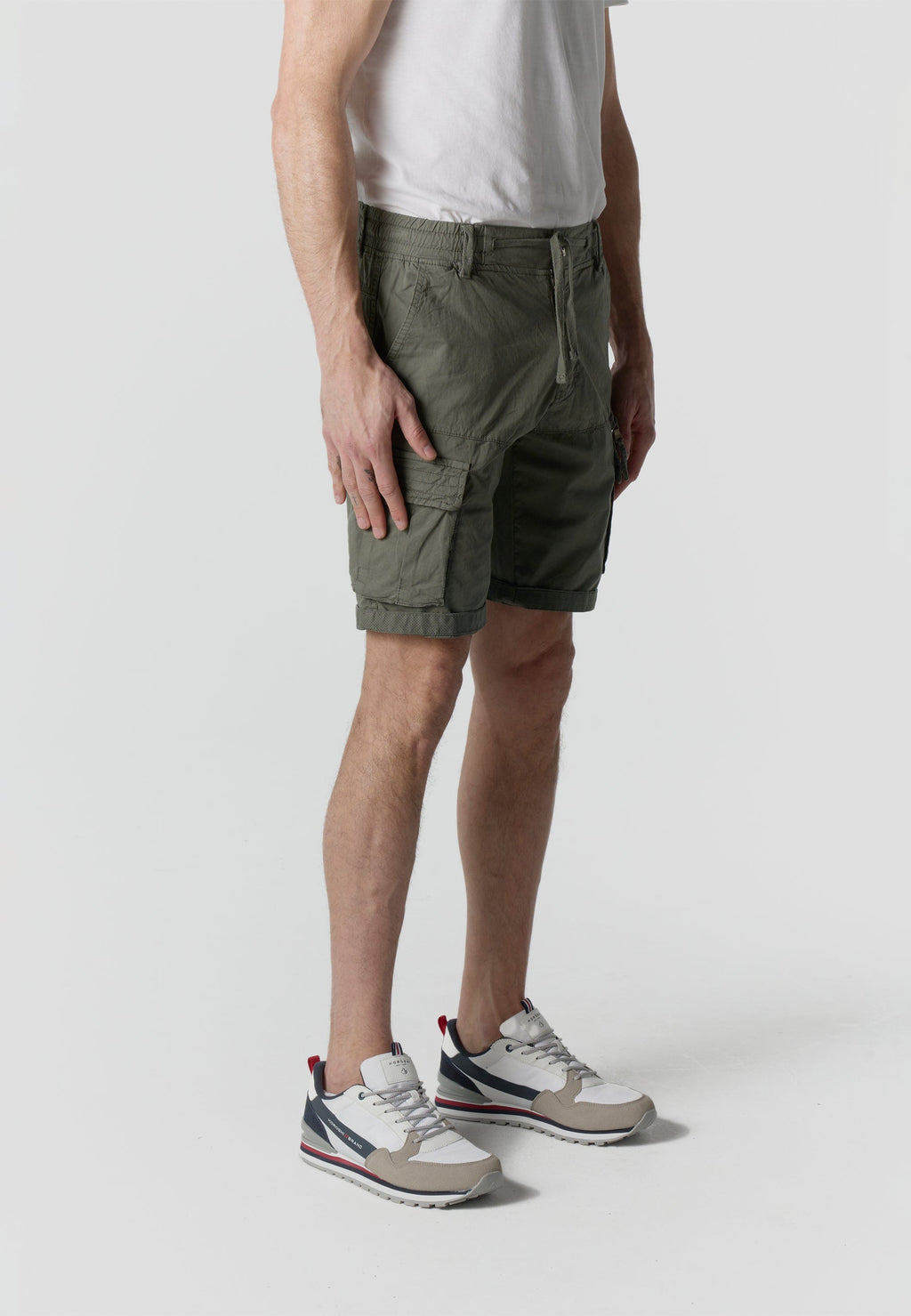 Bermuda Hombre Cargo Algodón Relaxed – Koroshi 2611PS12