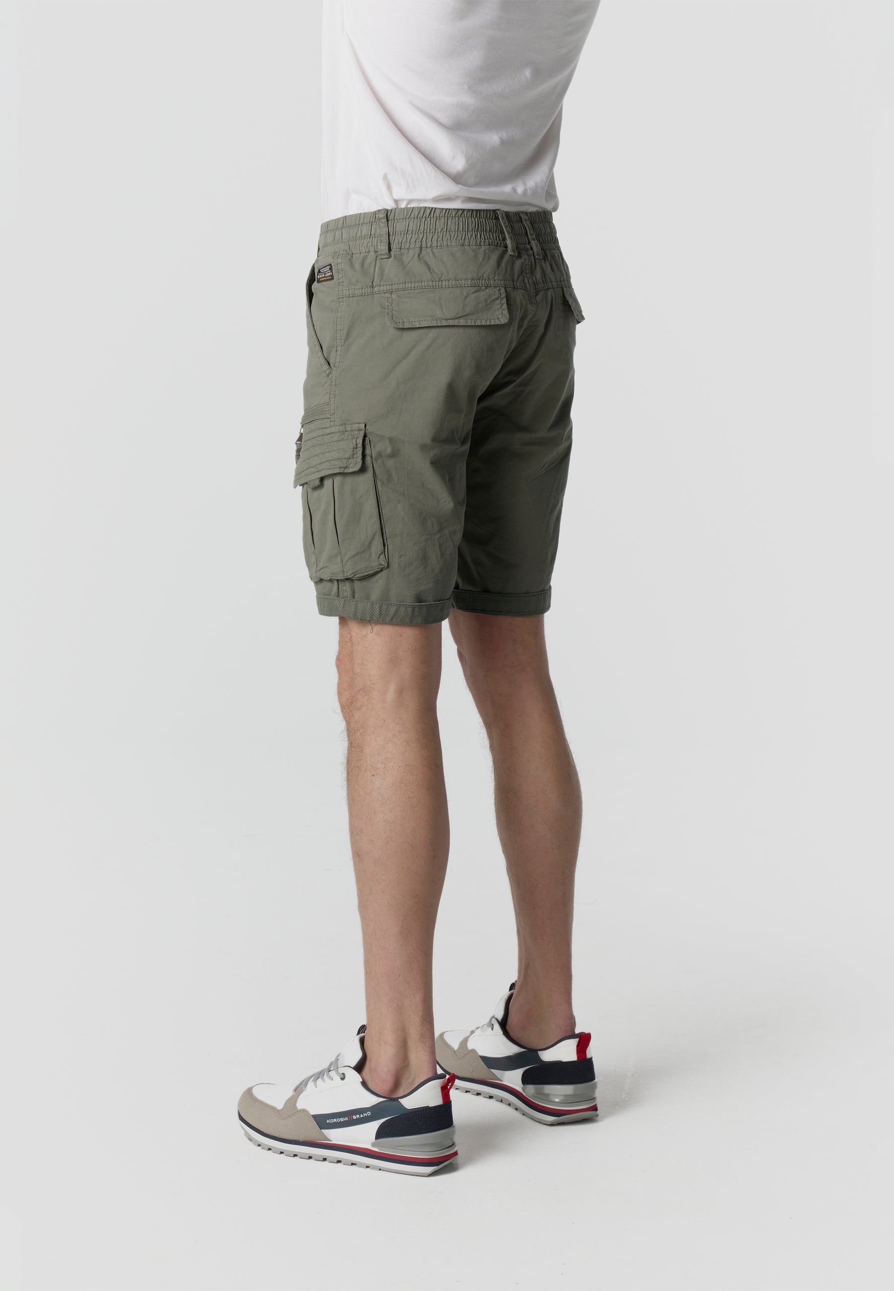 Bermuda Hombre Cargo Algodón Relaxed – Koroshi 2611PS12