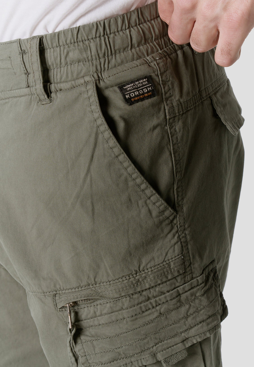 Bermuda Hombre Cargo Algodón Relaxed – Koroshi 2611PS12