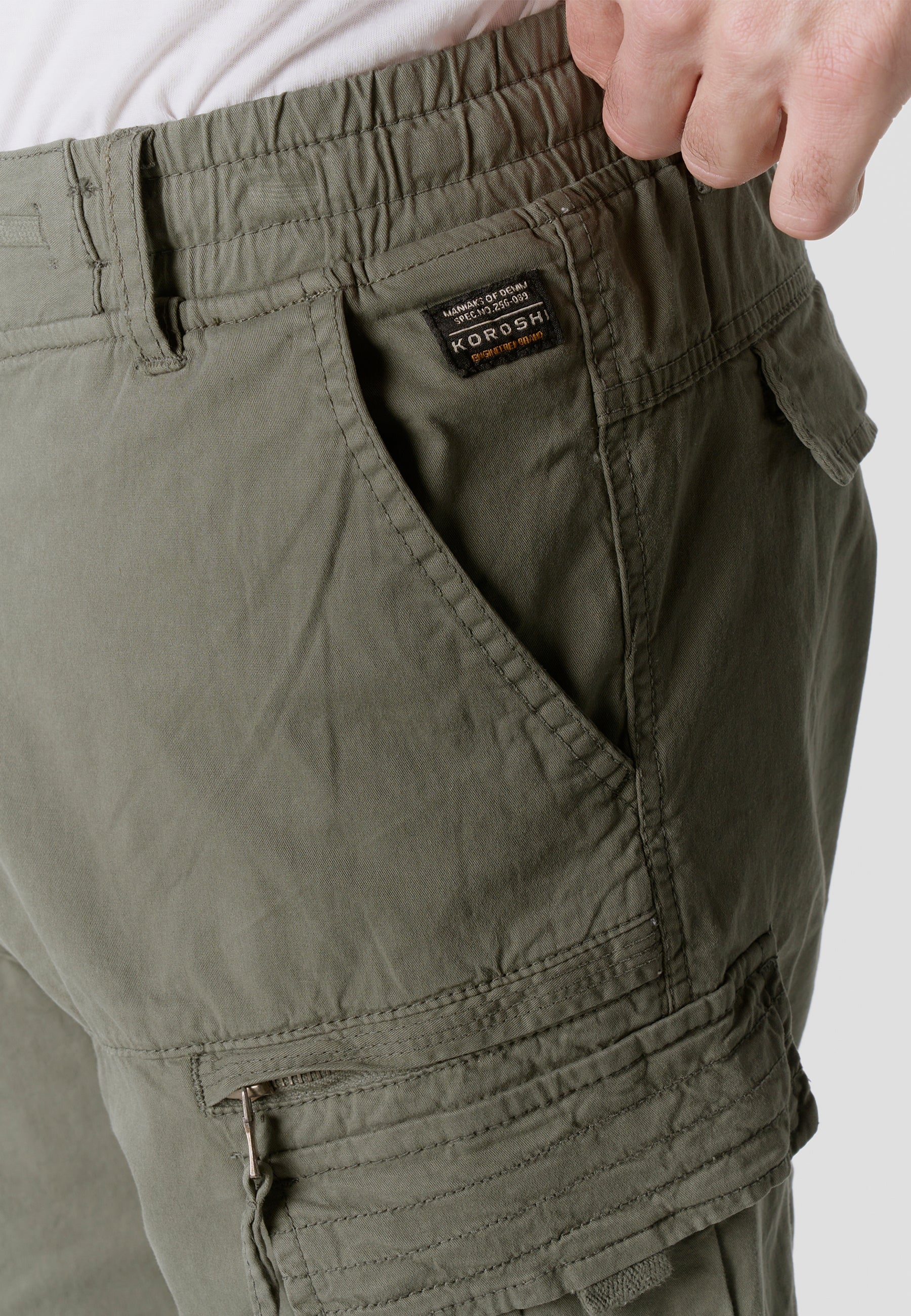 Bermuda Hombre Cargo Algodón Relaxed – Koroshi 2611PS12
