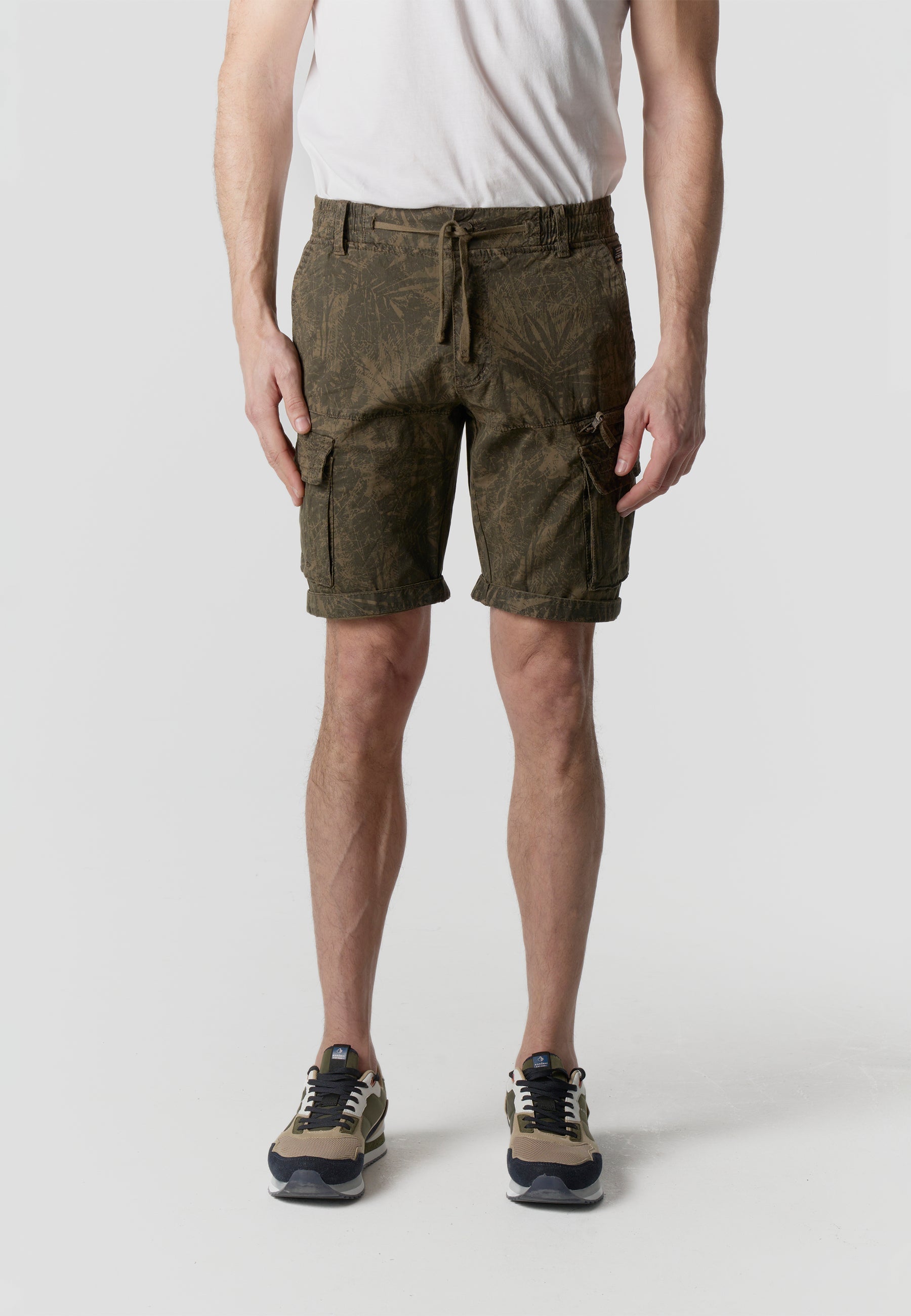Bermuda Hombre Cargo Algodón Relaxed – Koroshi 2611PS12